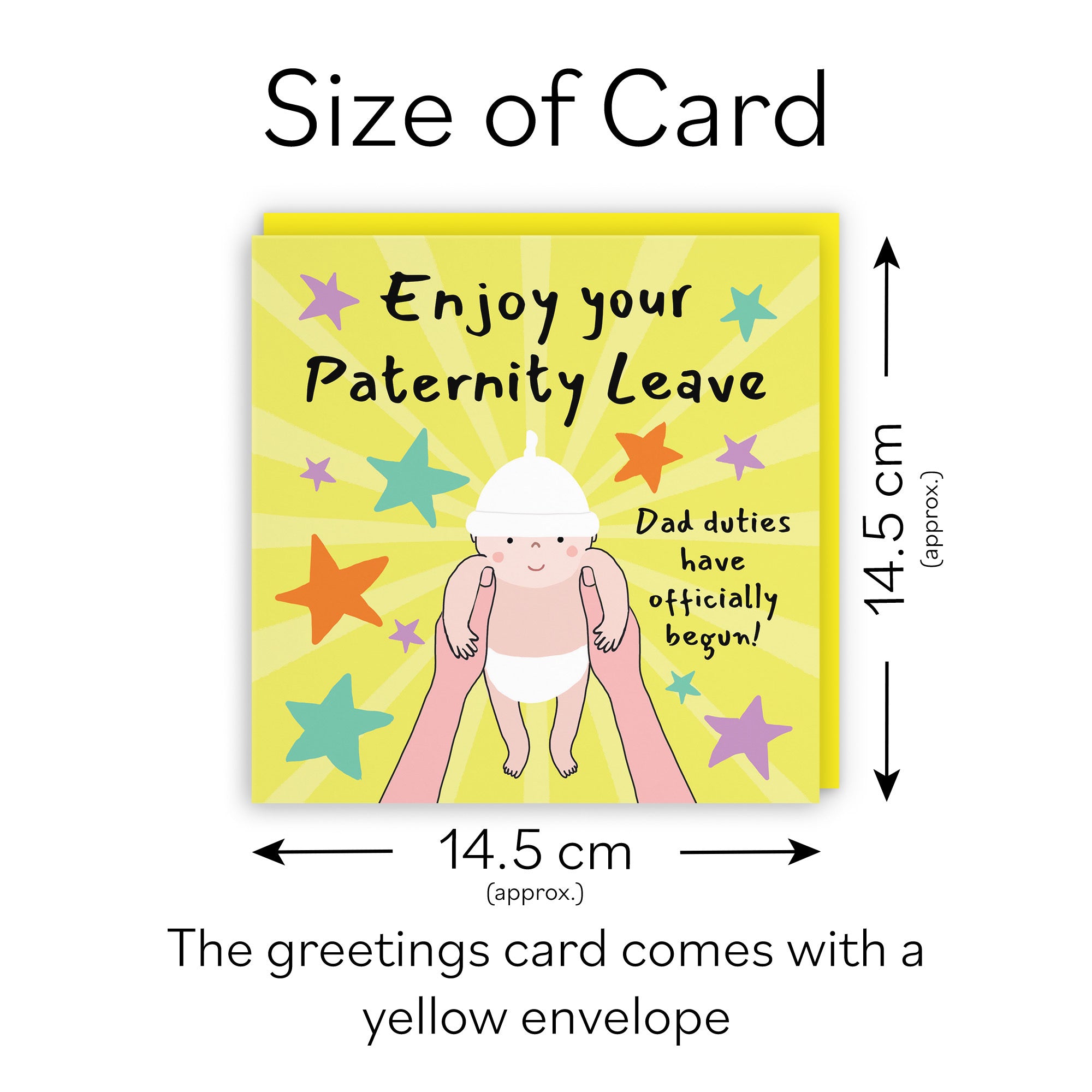 Paternity Leave Pregnancy Card Bundle Of Joy Laugh Out Loud - Default Title (GK00817)