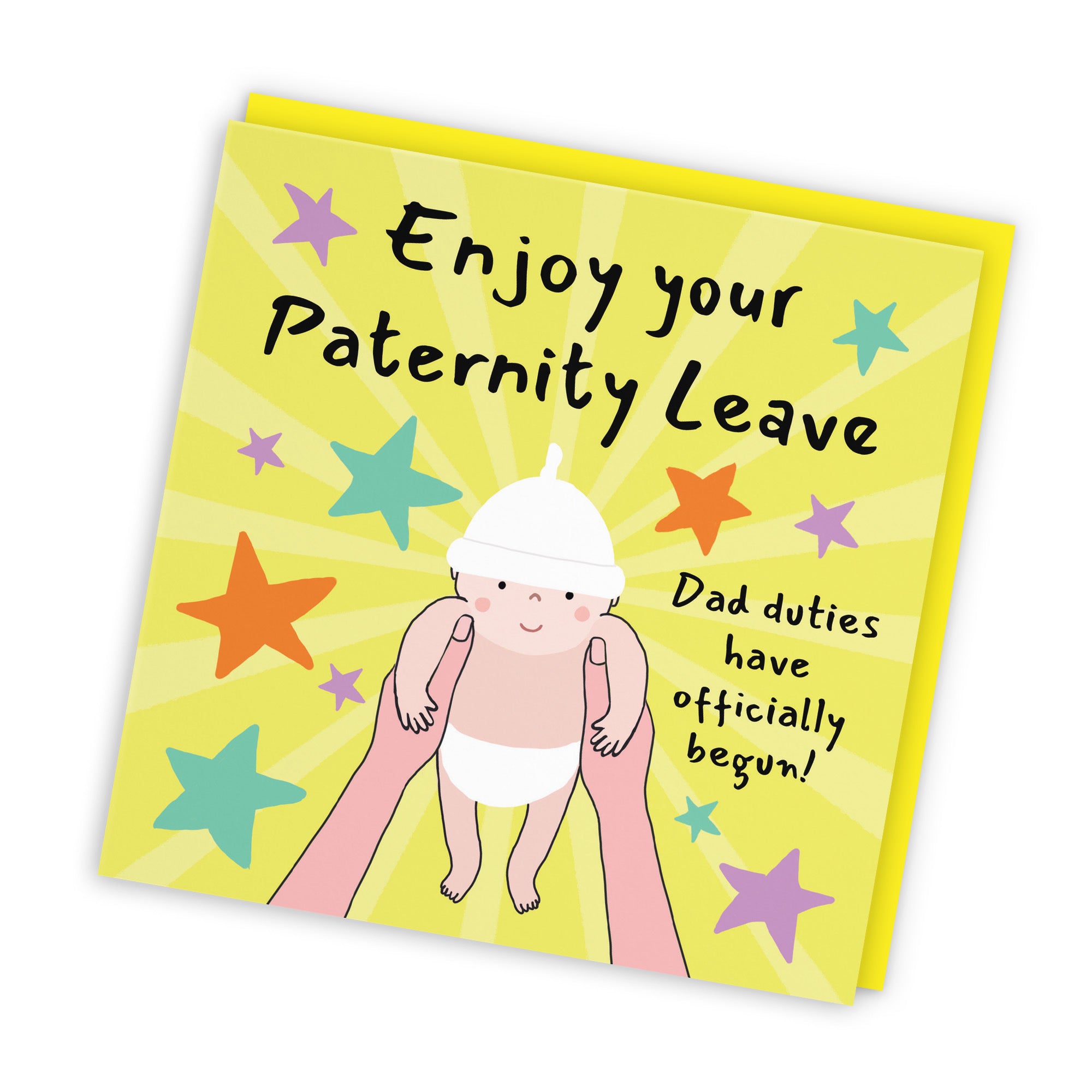 Paternity Leave Pregnancy Card Bundle Of Joy Laugh Out Loud - Default Title (GK00817)