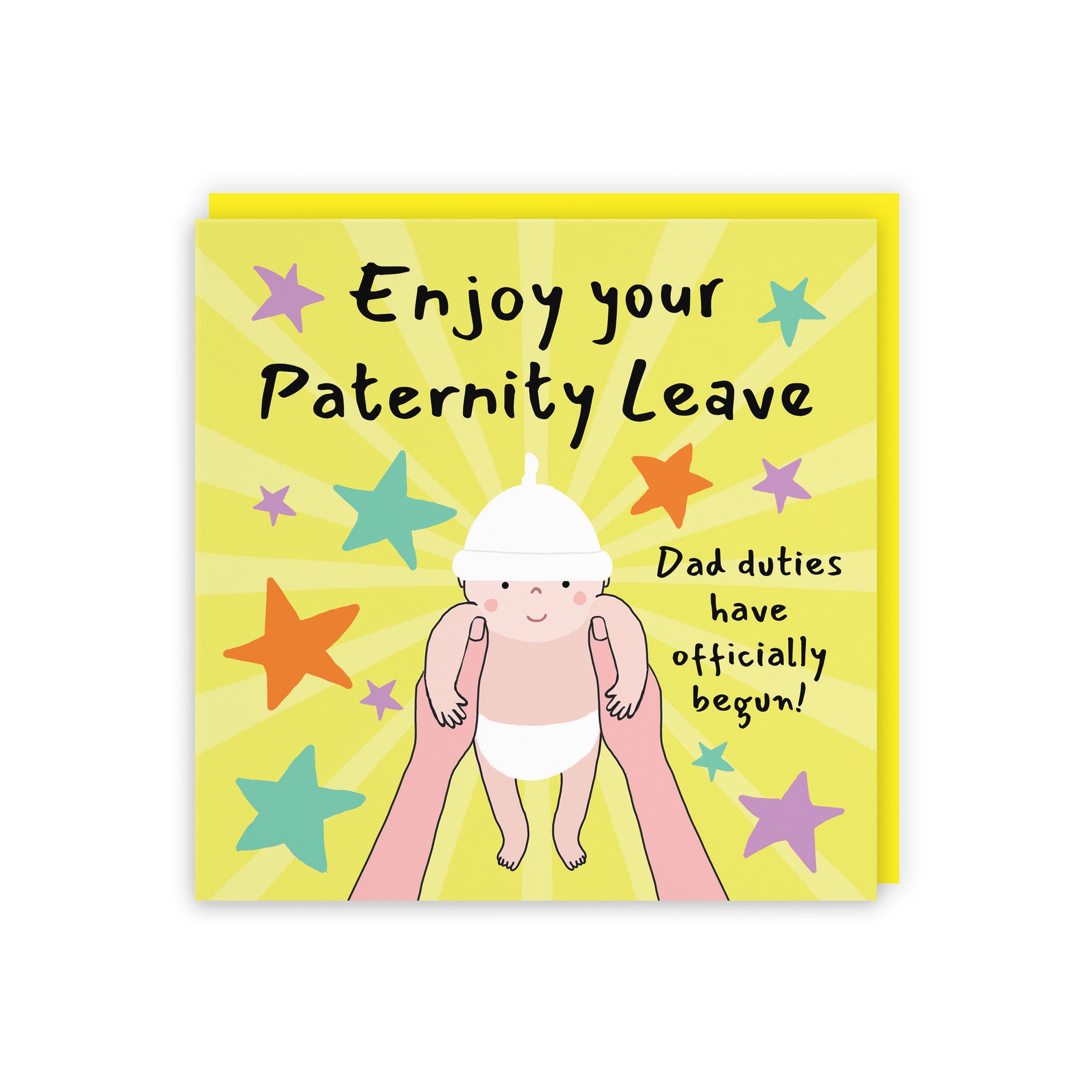 Paternity Leave Pregnancy Card Bundle Of Joy Laugh Out Loud - Default Title (GK00817)