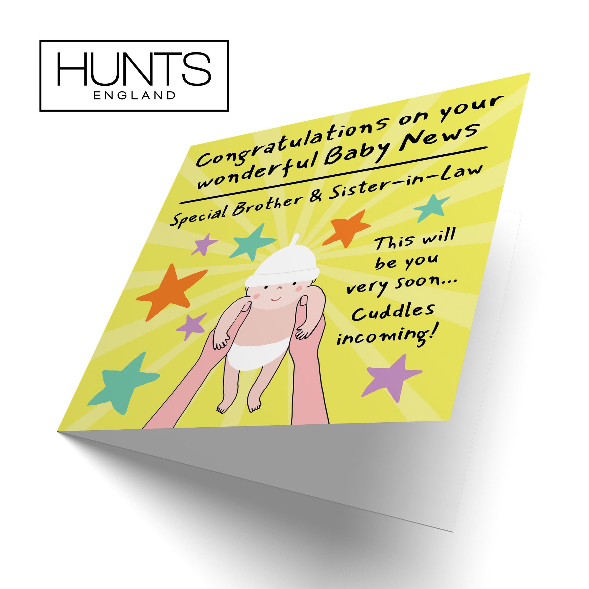 Brother And Sister-in-Law Congratulations Pregnancy Card Bundle Of Joy Laugh Out Loud - Default Title (GK00849)