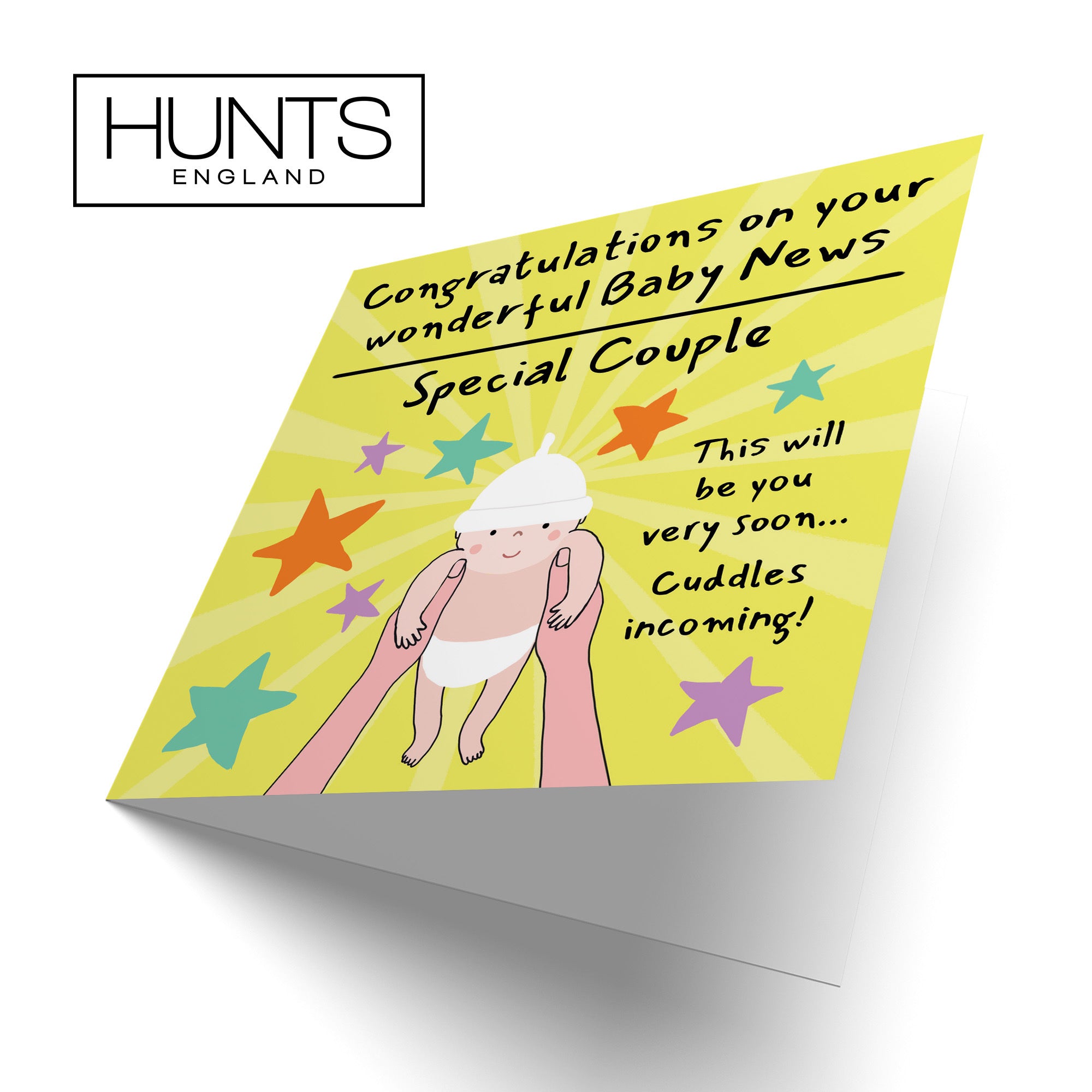 Couple Congratulations Pregnancy Card Bundle Of Joy Laugh Out Loud - Default Title (GK00850)