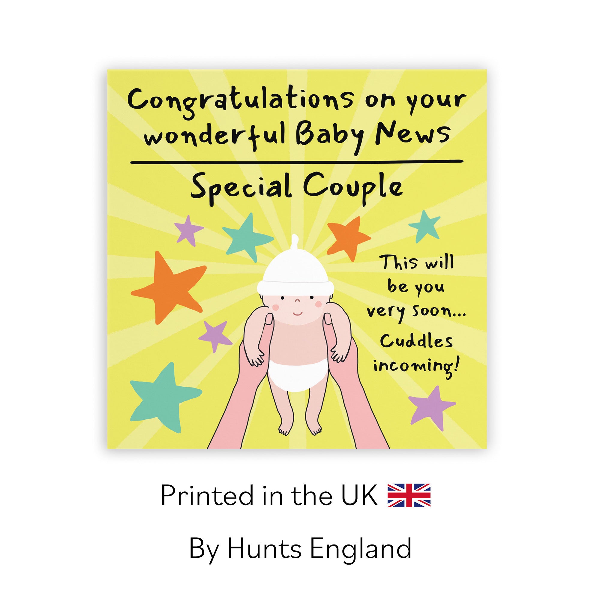 Couple Congratulations Pregnancy Card Bundle Of Joy Laugh Out Loud - Default Title (GK00850)