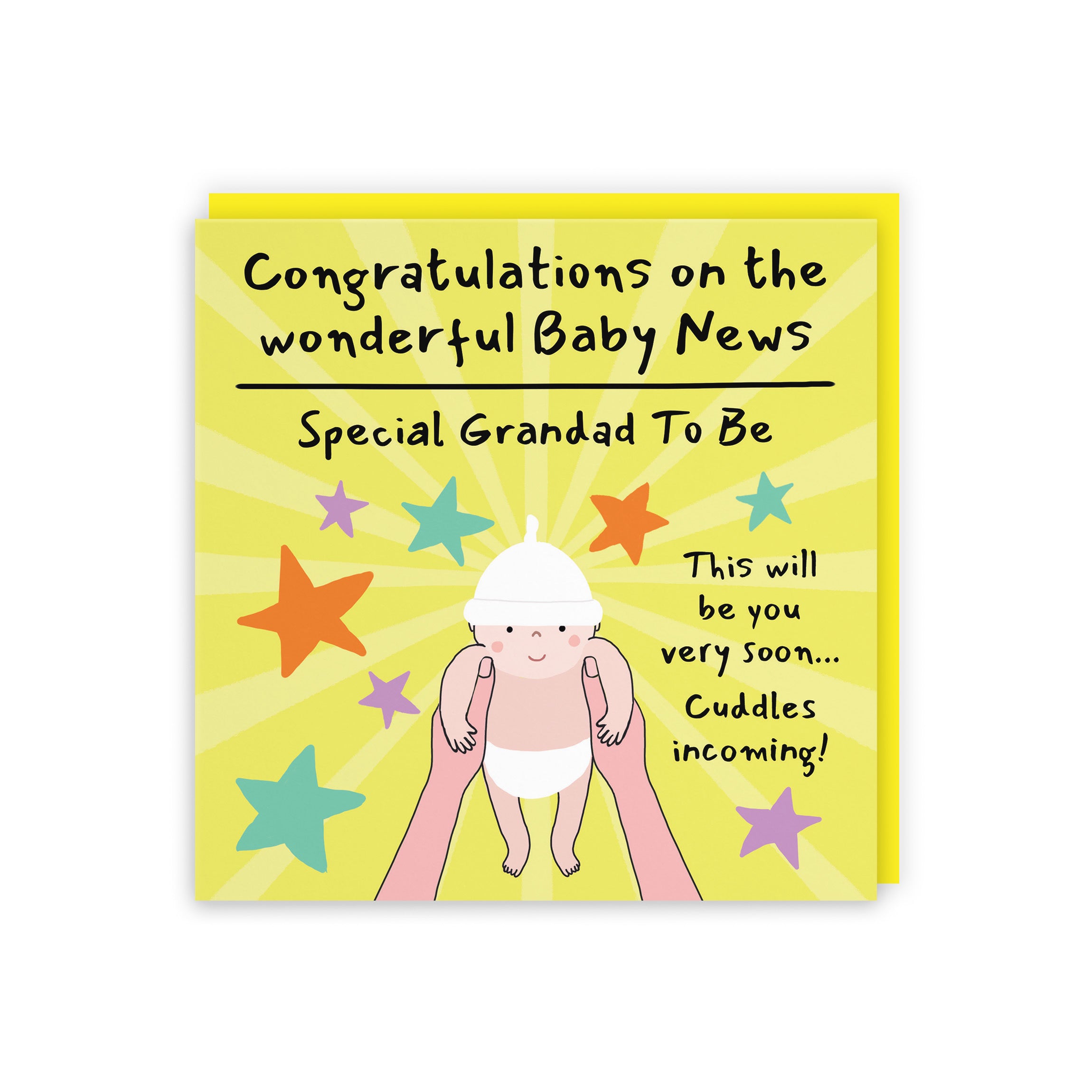 Grandad To Be Congratulations Pregnancy Card Bundle Of Joy Laugh Out Loud - Default Title (GK00853)