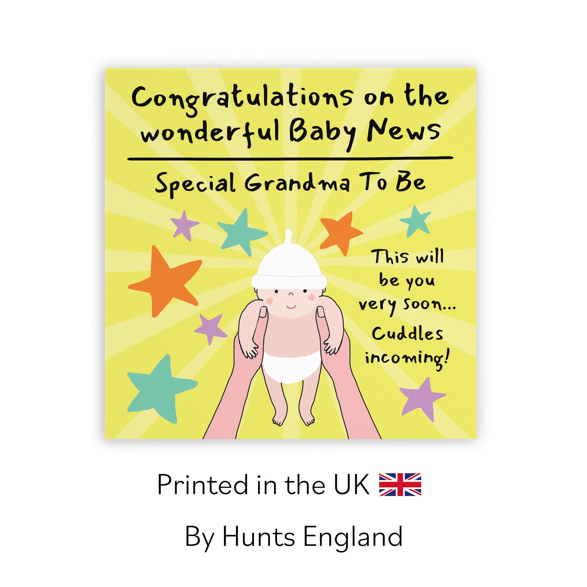 Grandma To Be Congratulations Pregnancy Card Bundle Of Joy Laugh Out Loud - Default Title (GK00855)