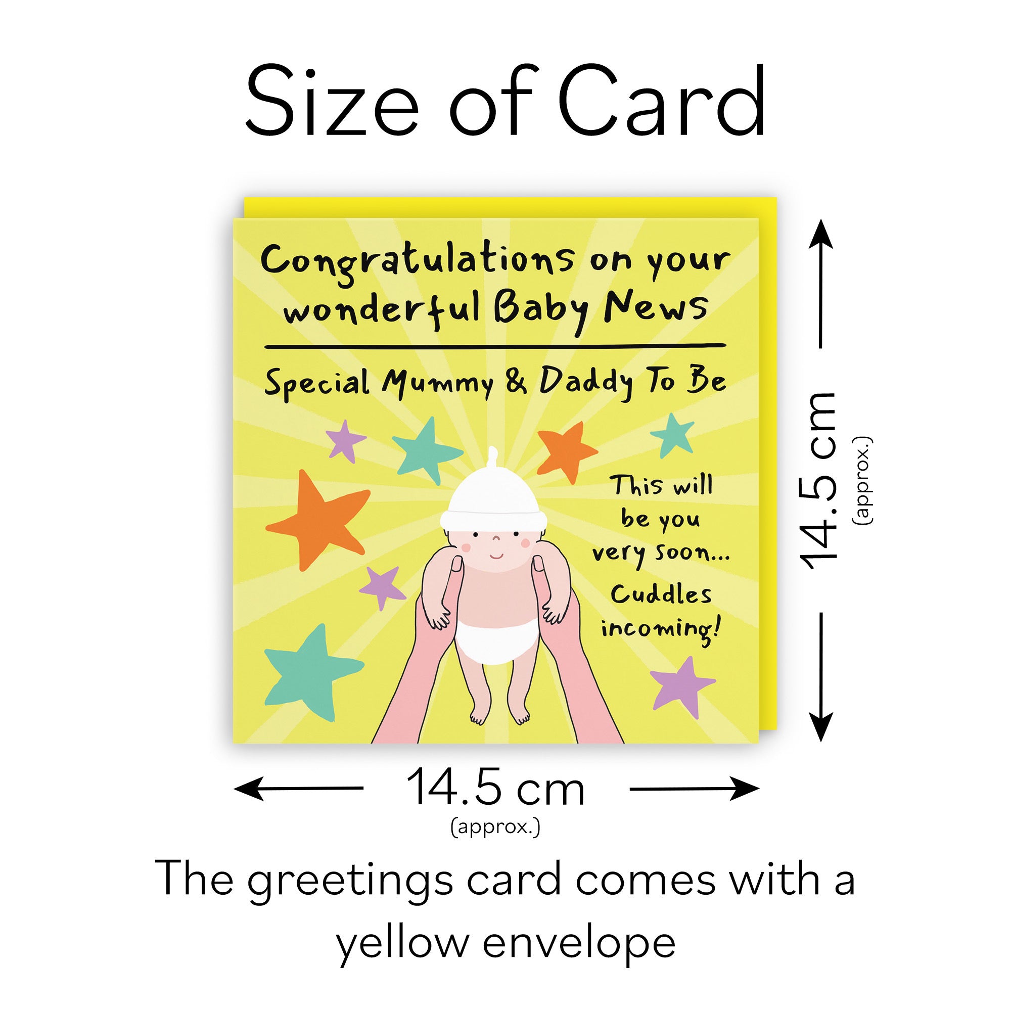 Mummy And Daddy To Be Congratulations Pregnancy Card Bundle Of Joy Laugh Out Loud - Default Title (GK00857)