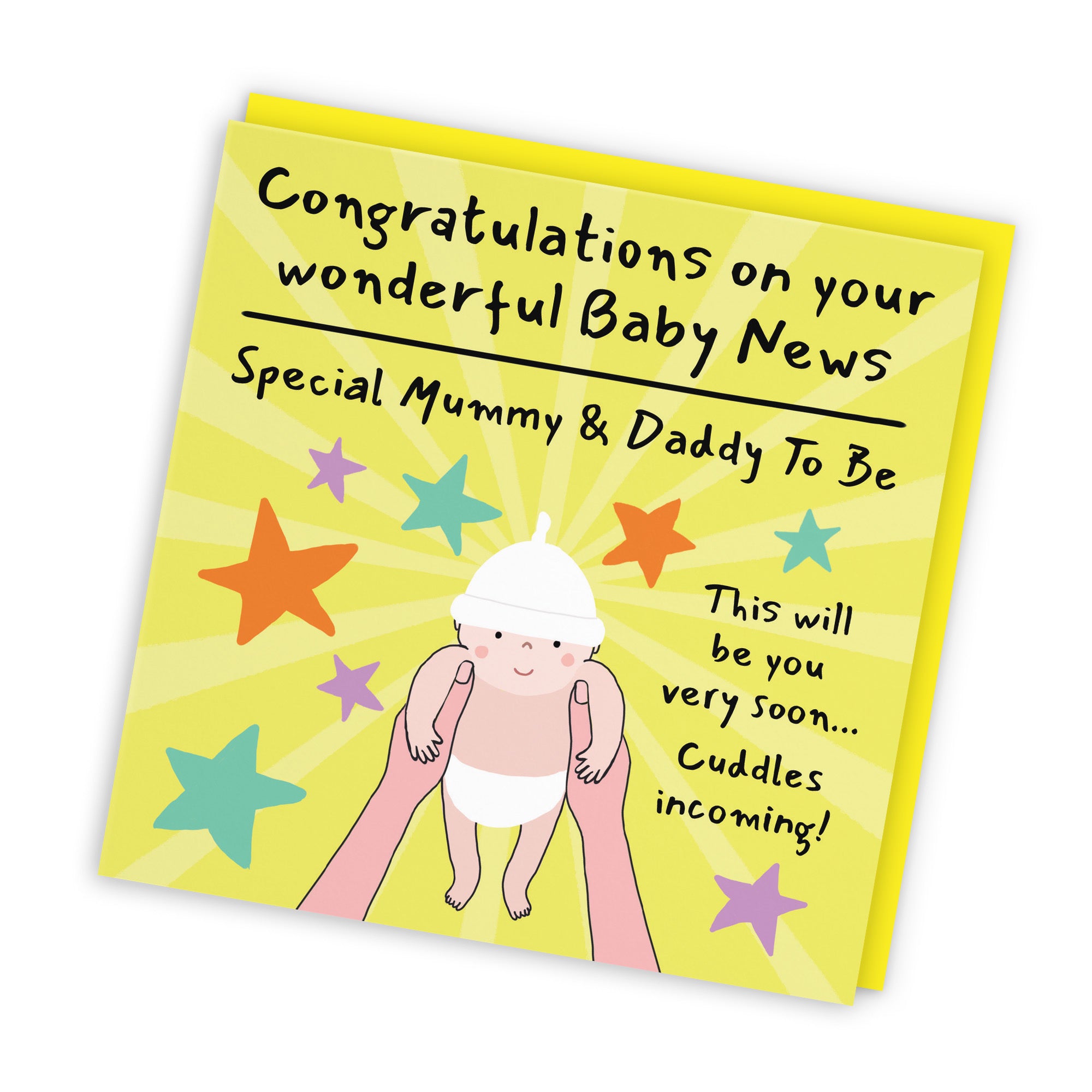Mummy And Daddy To Be Congratulations Pregnancy Card Bundle Of Joy Laugh Out Loud - Default Title (GK00857)
