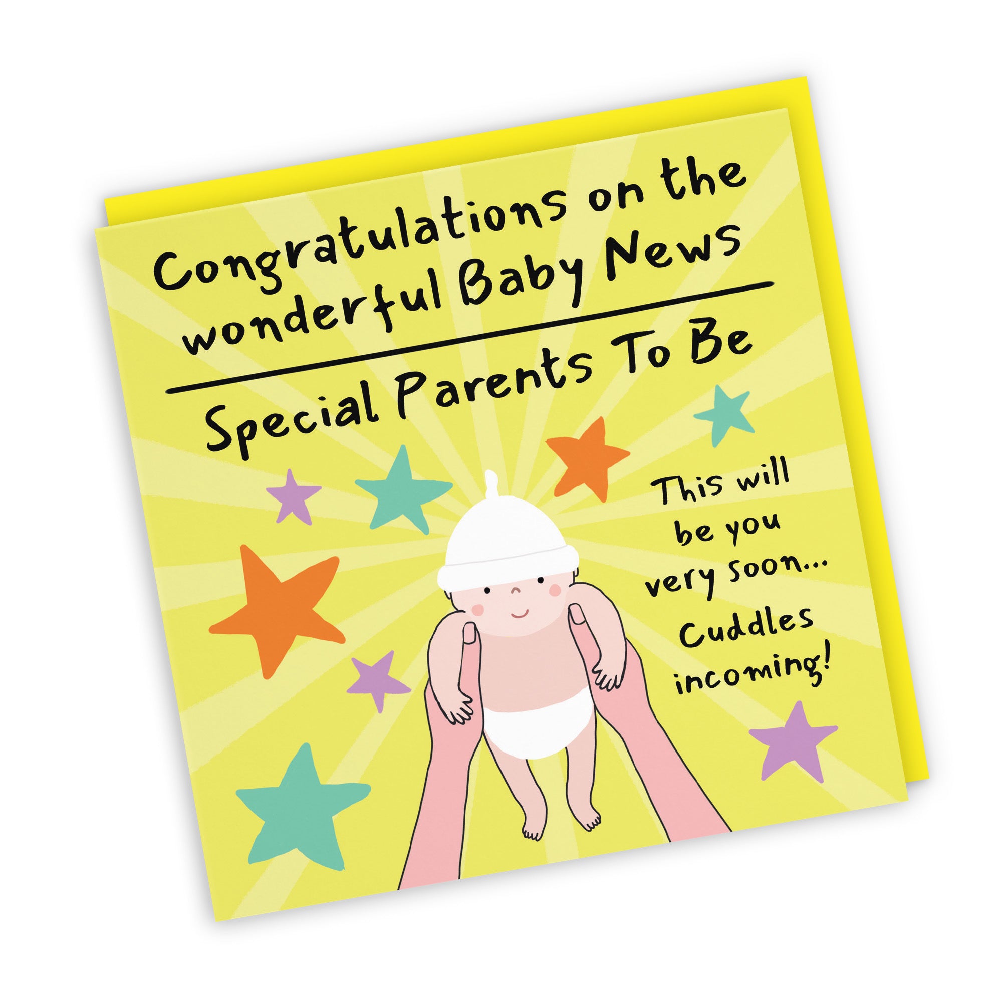 Parents To Be Congratulations Pregnancy Card Bundle Of Joy Laugh Out Loud - Default Title (GK00860)
