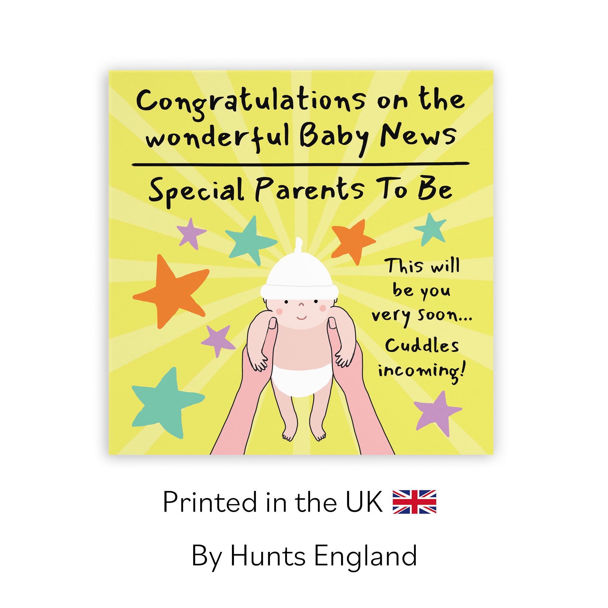 Parents To Be Congratulations Pregnancy Card Bundle Of Joy Laugh Out Loud - Default Title (GK00860)