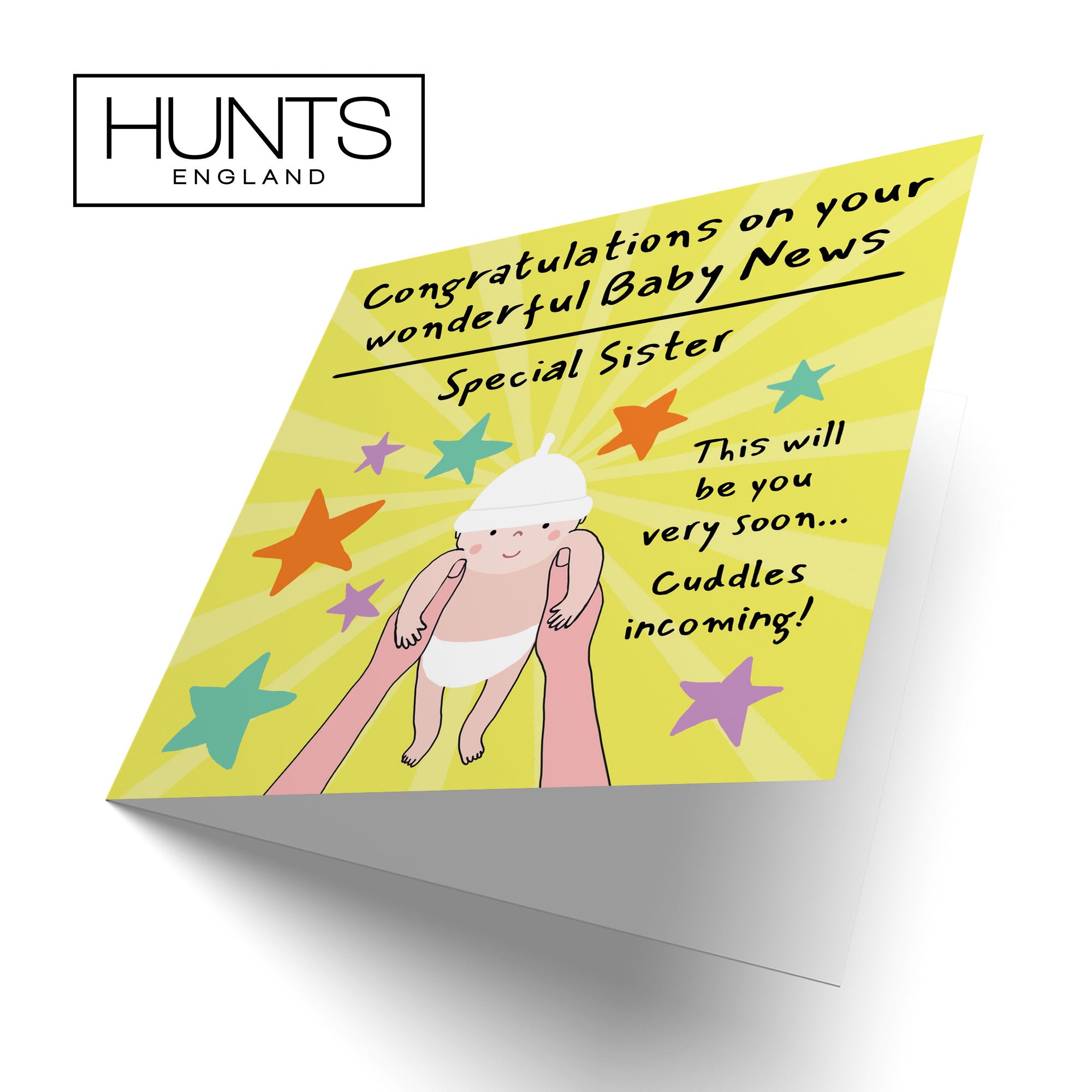 Sister Congratulations Pregnancy Card Bundle Of Joy Laugh Out Loud - Default Title (GK00861)
