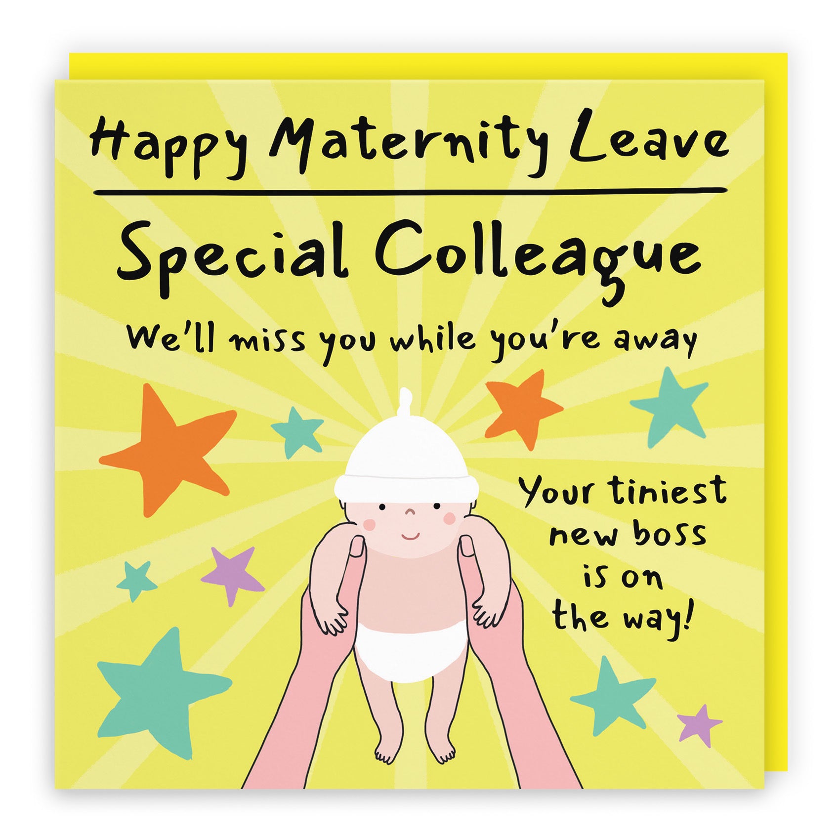 Colleague Maternity Leave Pregnancy Card Bundle Of Joy Laugh Out Loud - Default Title (GK00864)