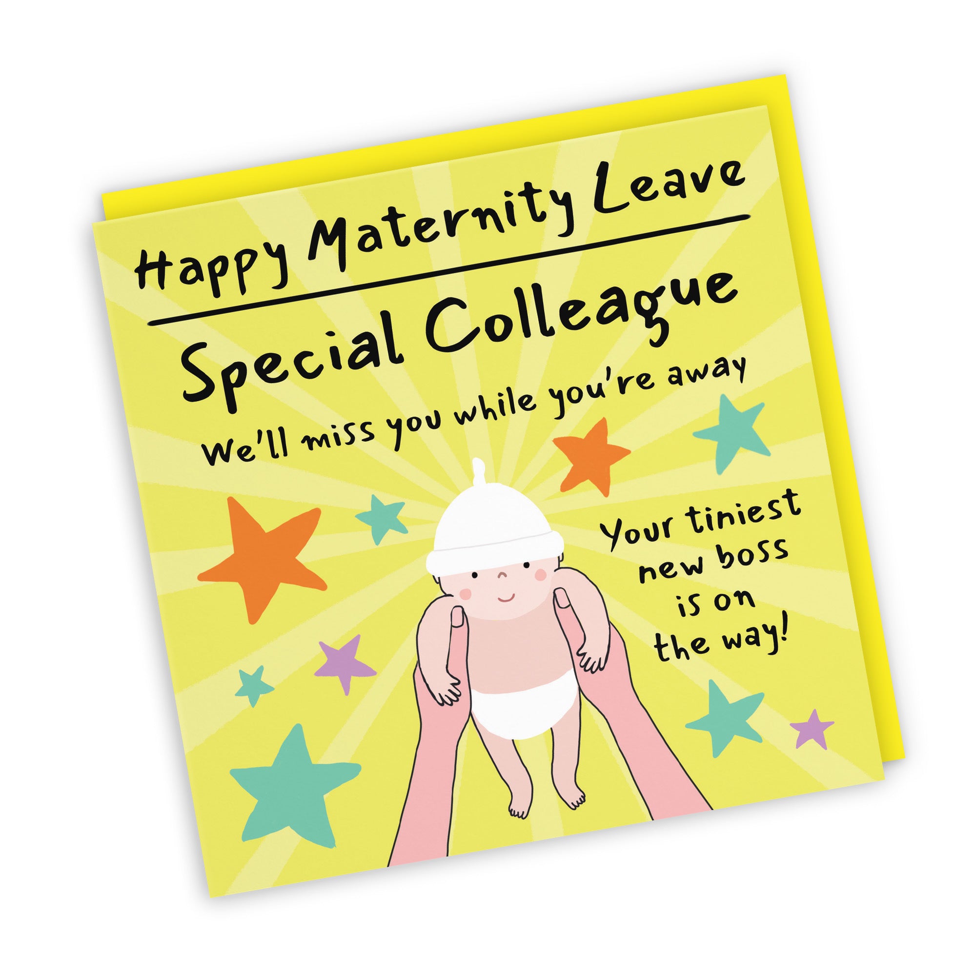 Colleague Maternity Leave Pregnancy Card Bundle Of Joy Laugh Out Loud - Default Title (GK00864)