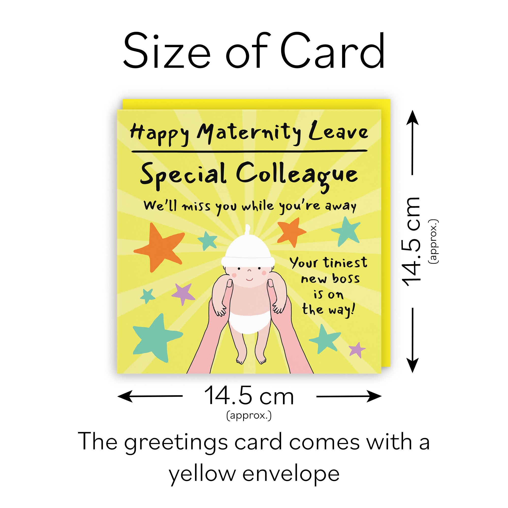 Colleague Maternity Leave Pregnancy Card Bundle Of Joy Laugh Out Loud - Default Title (GK00864)