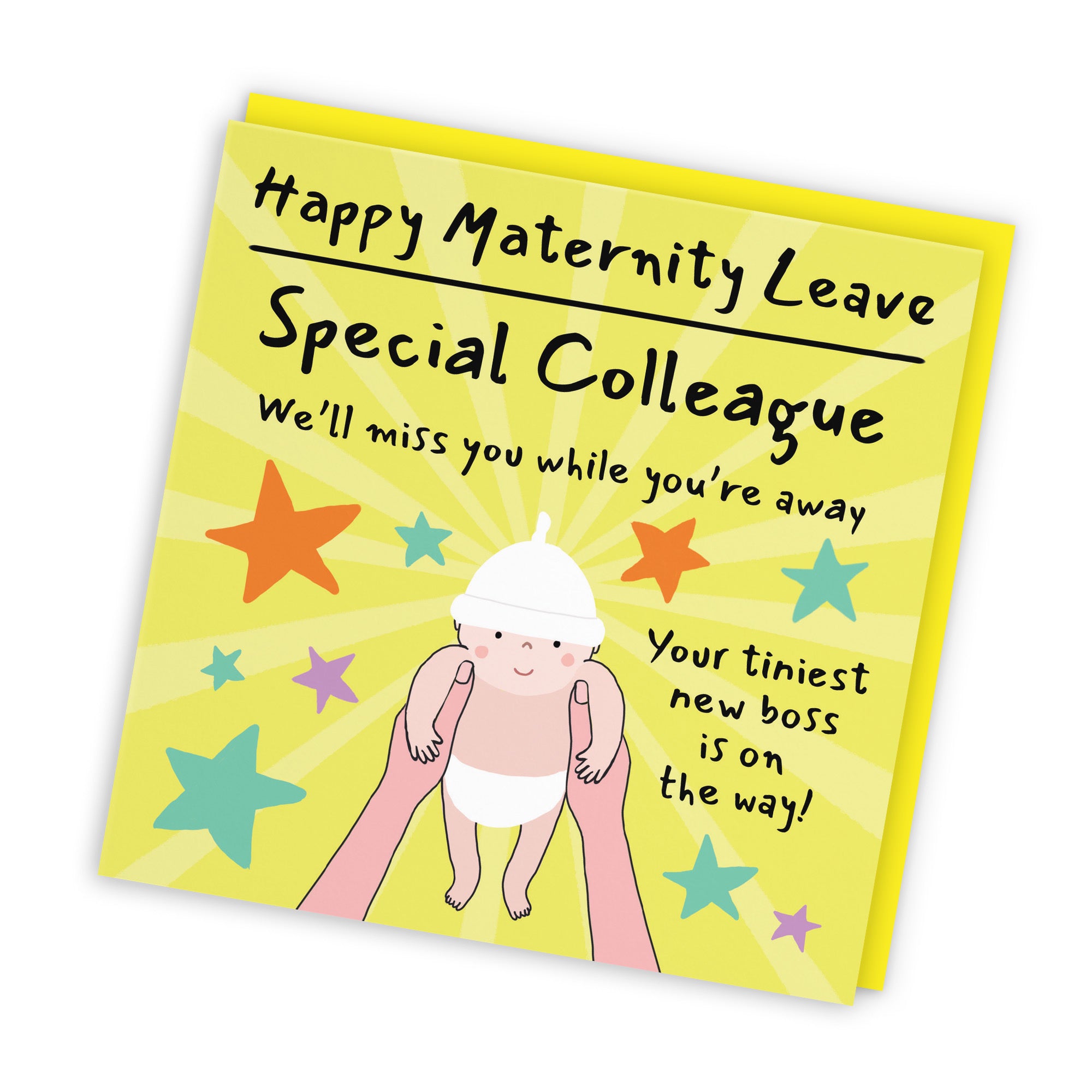 Colleague Maternity Leave Pregnancy Card Bundle Of Joy Laugh Out Loud - Default Title (GK00864)
