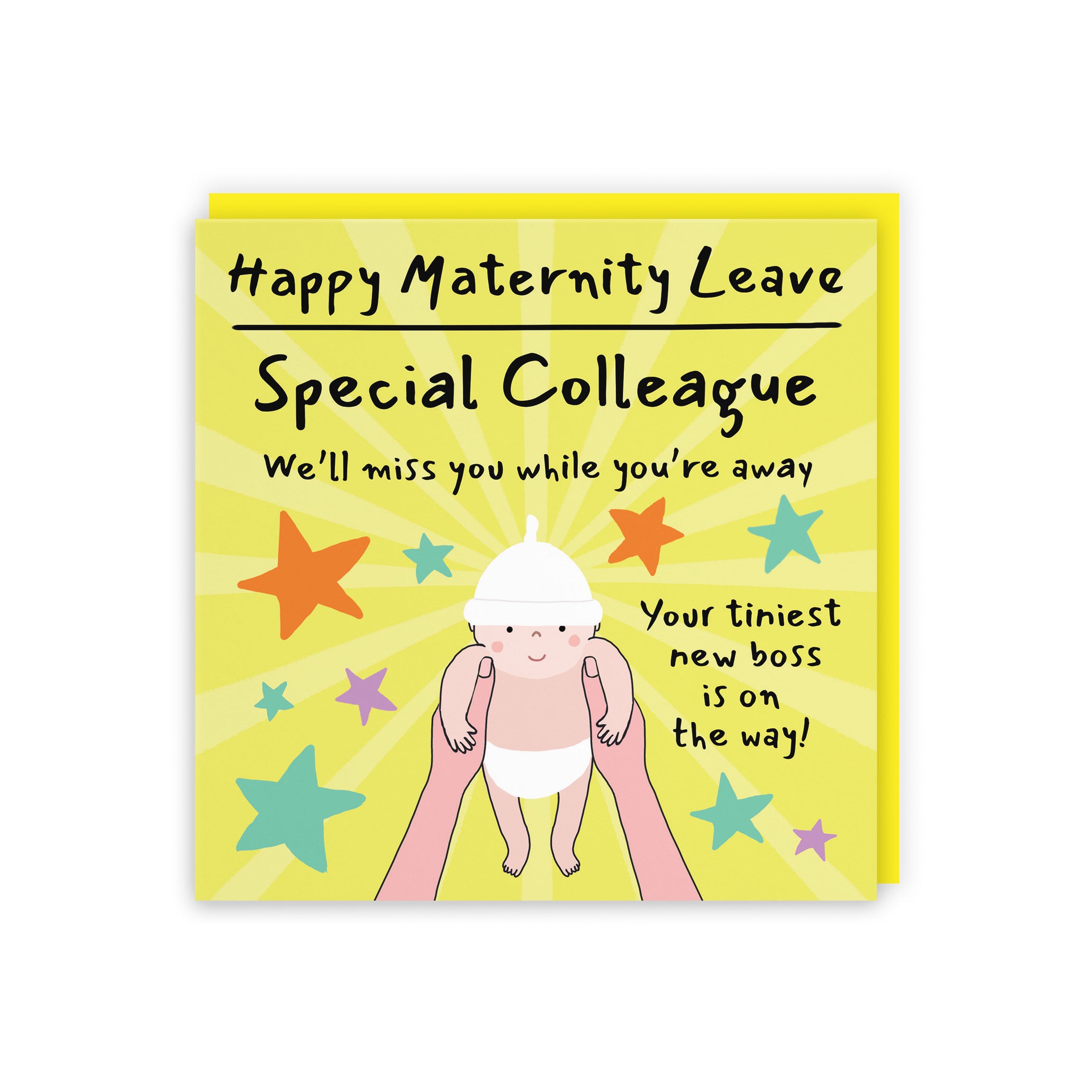 Colleague Maternity Leave Pregnancy Card Bundle Of Joy Laugh Out Loud - Default Title (GK00864)