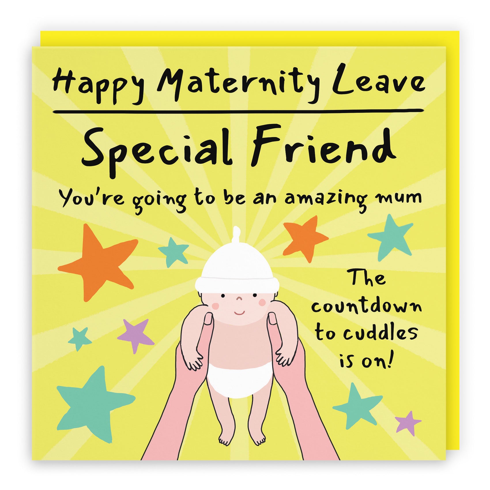 Friend Maternity Leave Pregnancy Card Bundle Of Joy Laugh Out Loud - Default Title (GK00865)