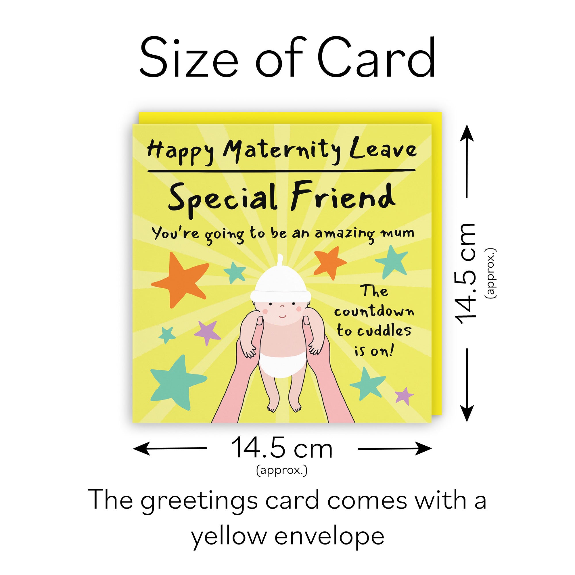 Friend Maternity Leave Pregnancy Card Bundle Of Joy Laugh Out Loud - Default Title (GK00865)