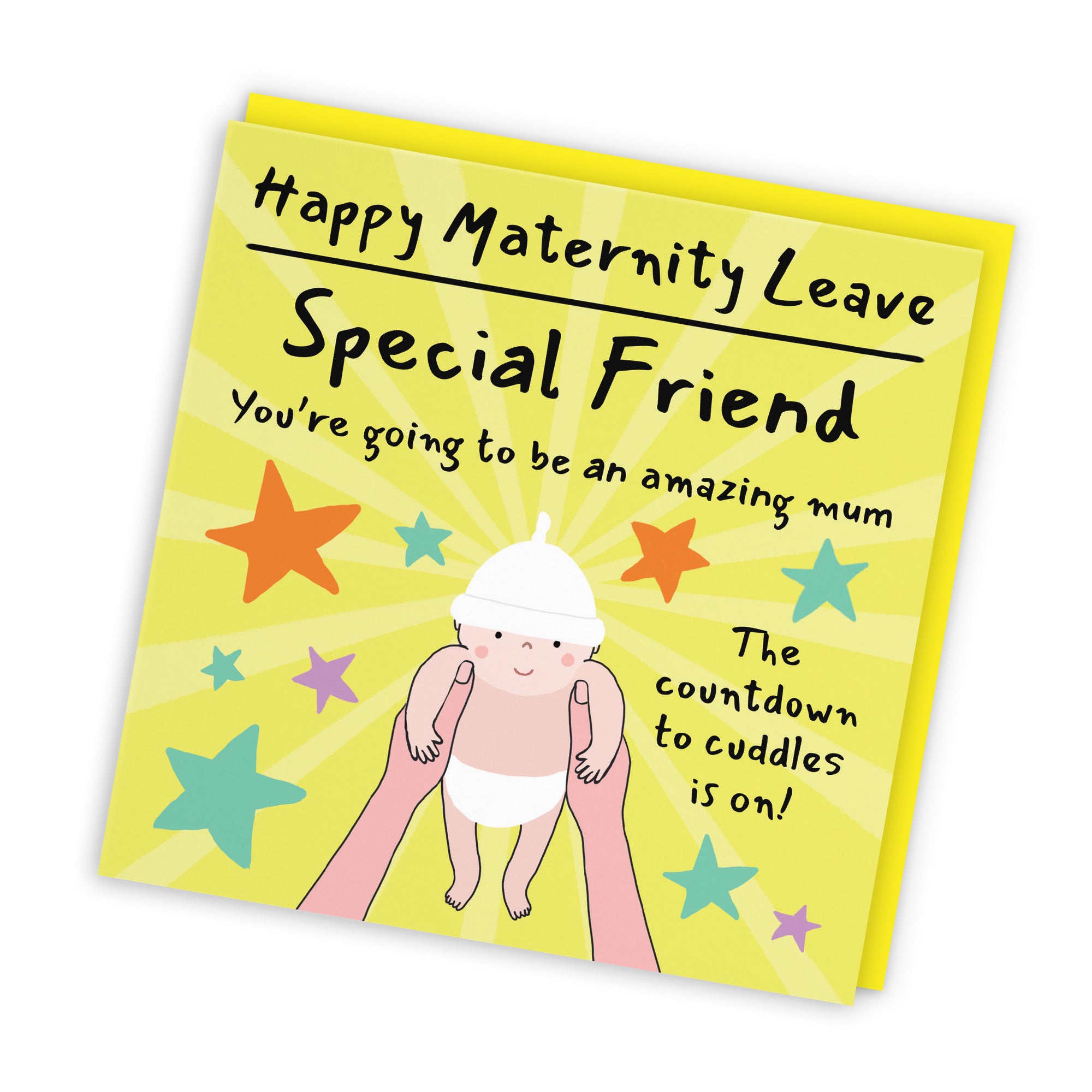 Friend Maternity Leave Pregnancy Card Bundle Of Joy Laugh Out Loud - Default Title (GK00865)