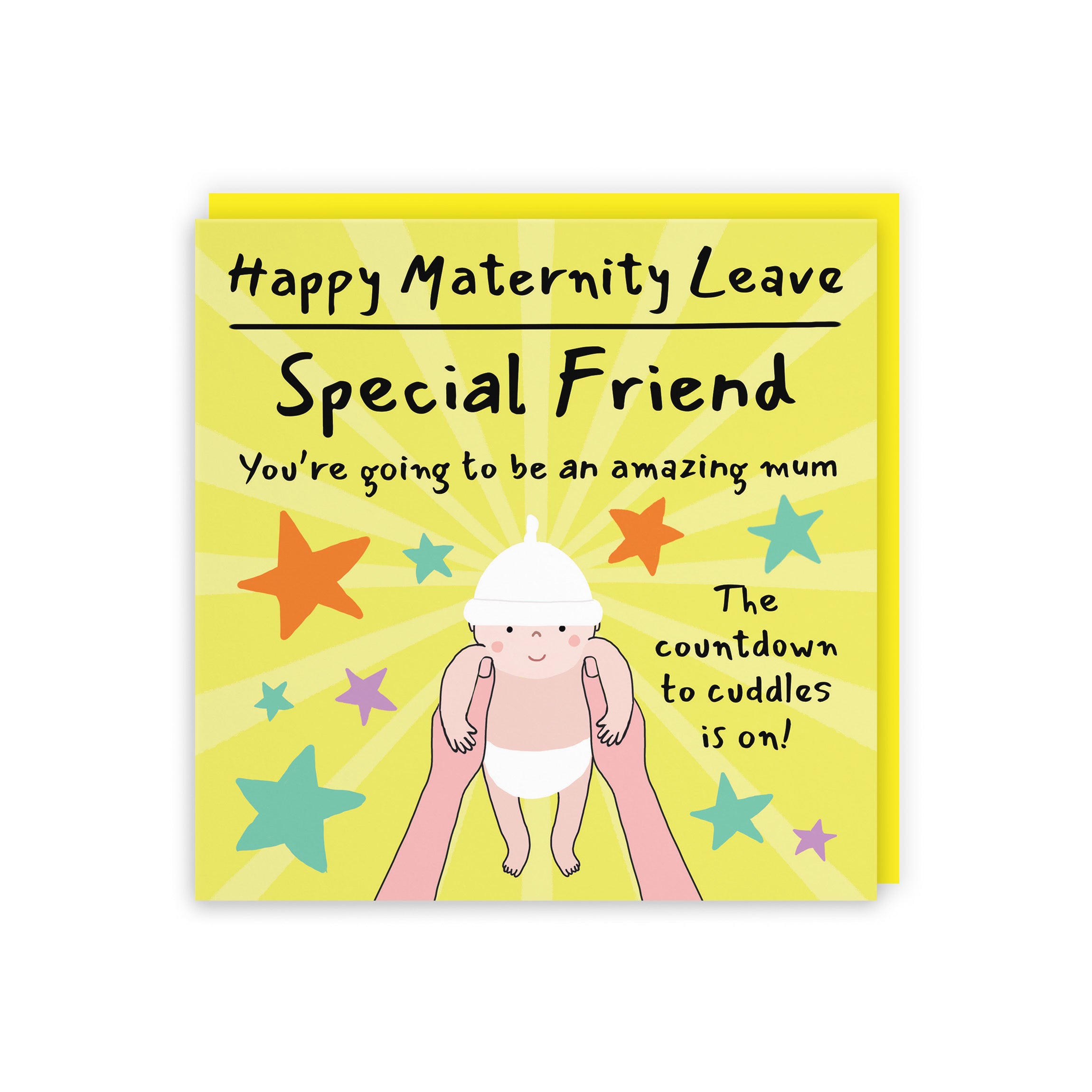 Friend Maternity Leave Pregnancy Card Bundle Of Joy Laugh Out Loud - Default Title (GK00865)