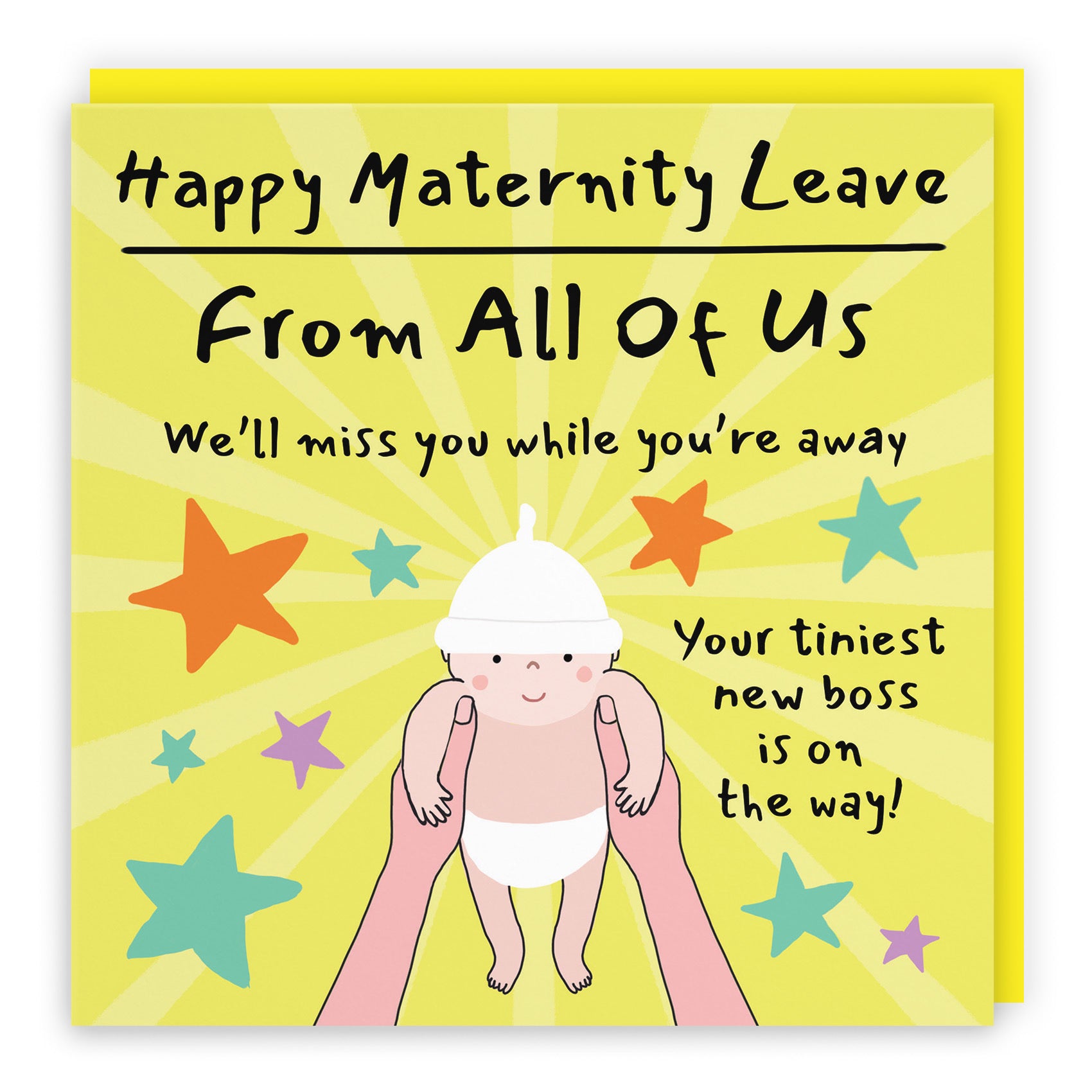 From All Of Us Maternity Leave Pregnancy Card Bundle Of Joy Laugh Out Loud - Default Title (GK00866)