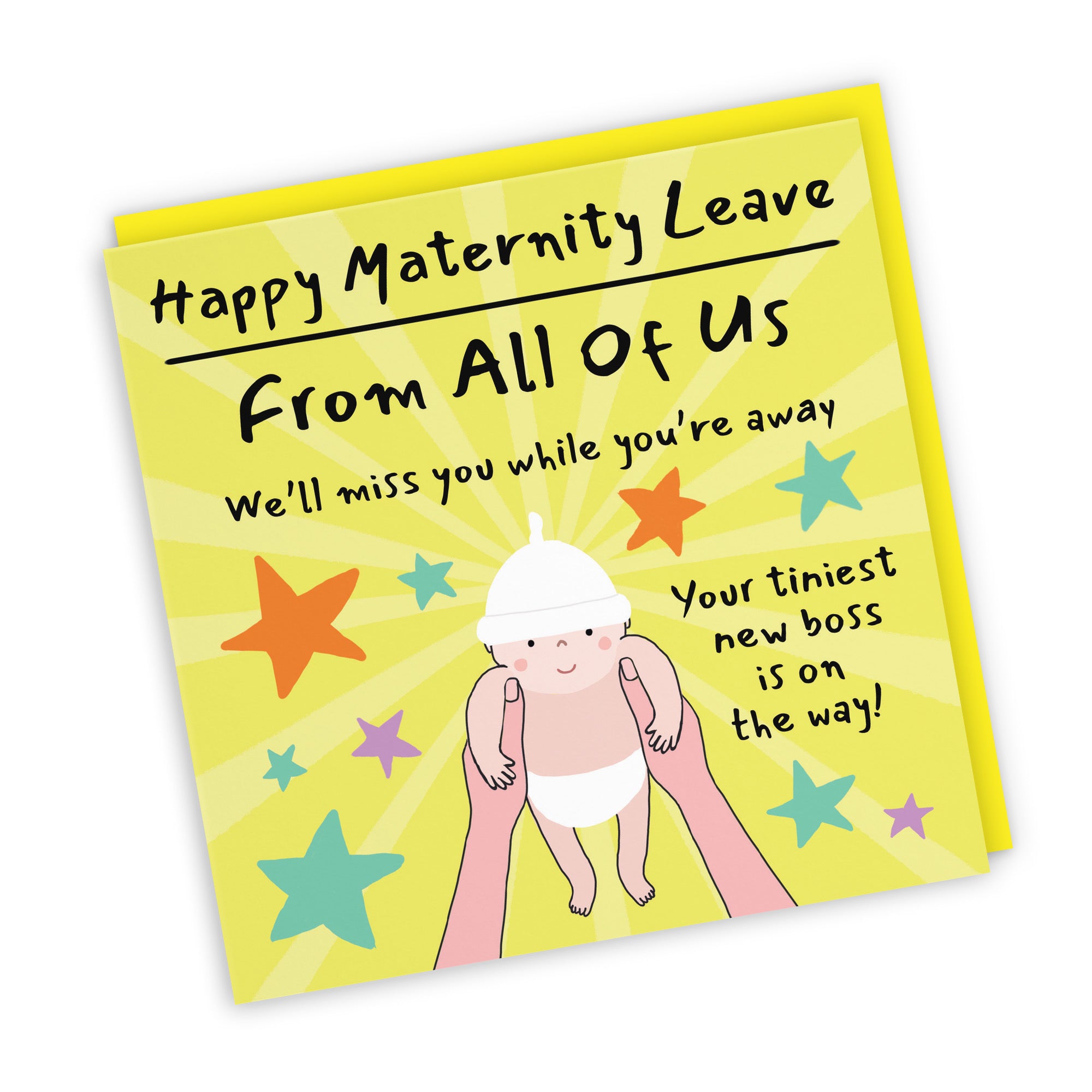 From All Of Us Maternity Leave Pregnancy Card Bundle Of Joy Laugh Out Loud - Default Title (GK00866)