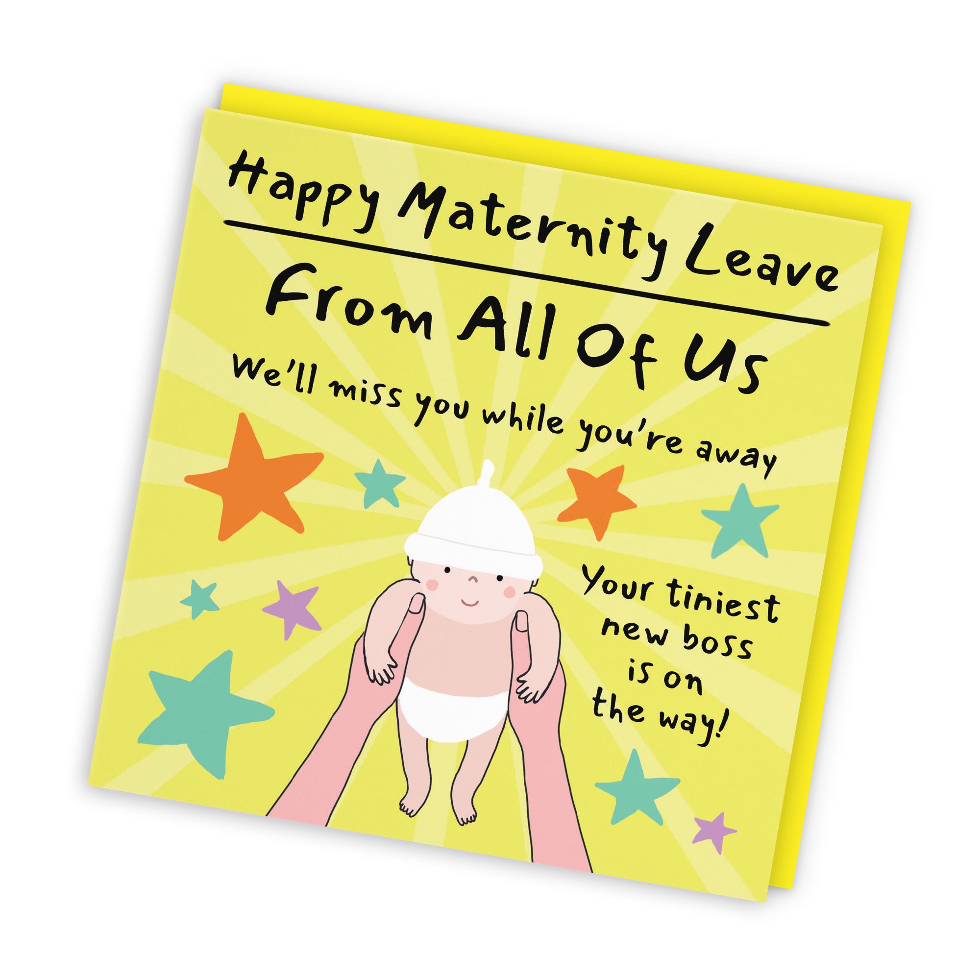 From All Of Us Maternity Leave Pregnancy Card Bundle Of Joy Laugh Out Loud - Default Title (GK00866)