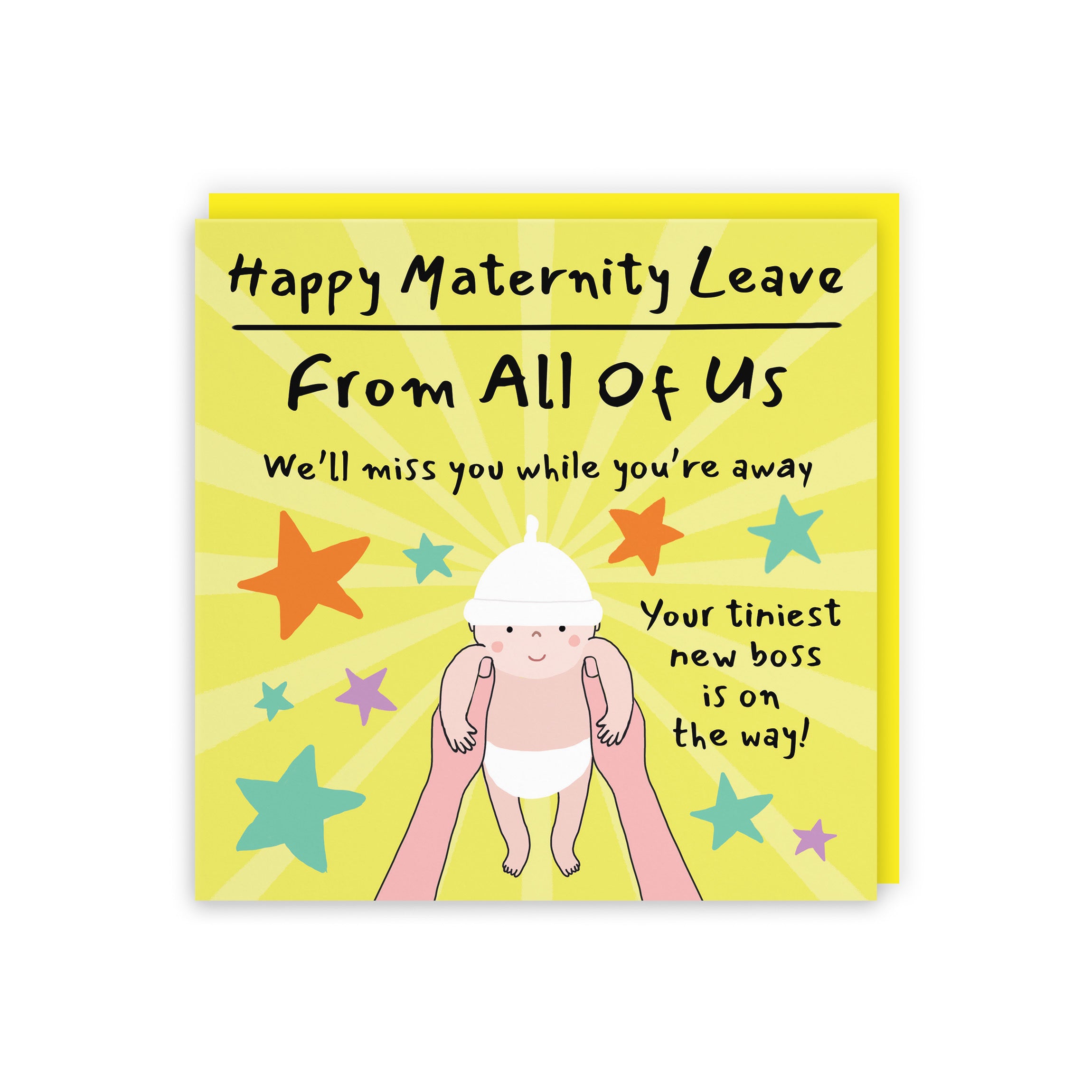 From All Of Us Maternity Leave Pregnancy Card Bundle Of Joy Laugh Out Loud - Default Title (GK00866)