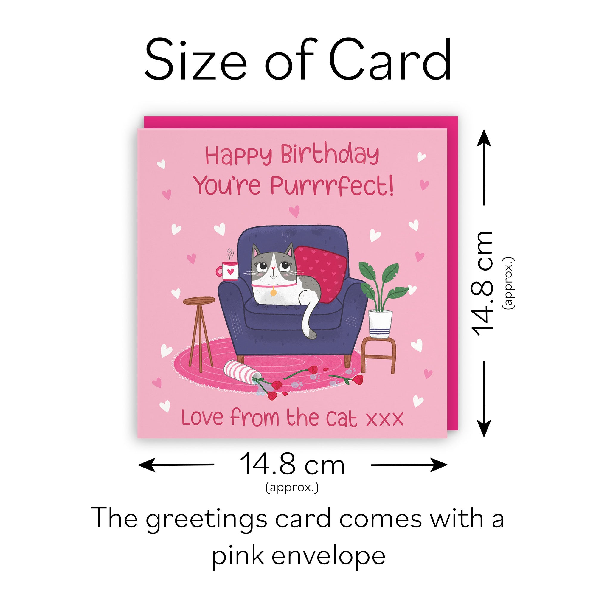 From The Cat Birthday Card Iconic - Default Title (LG01656)
