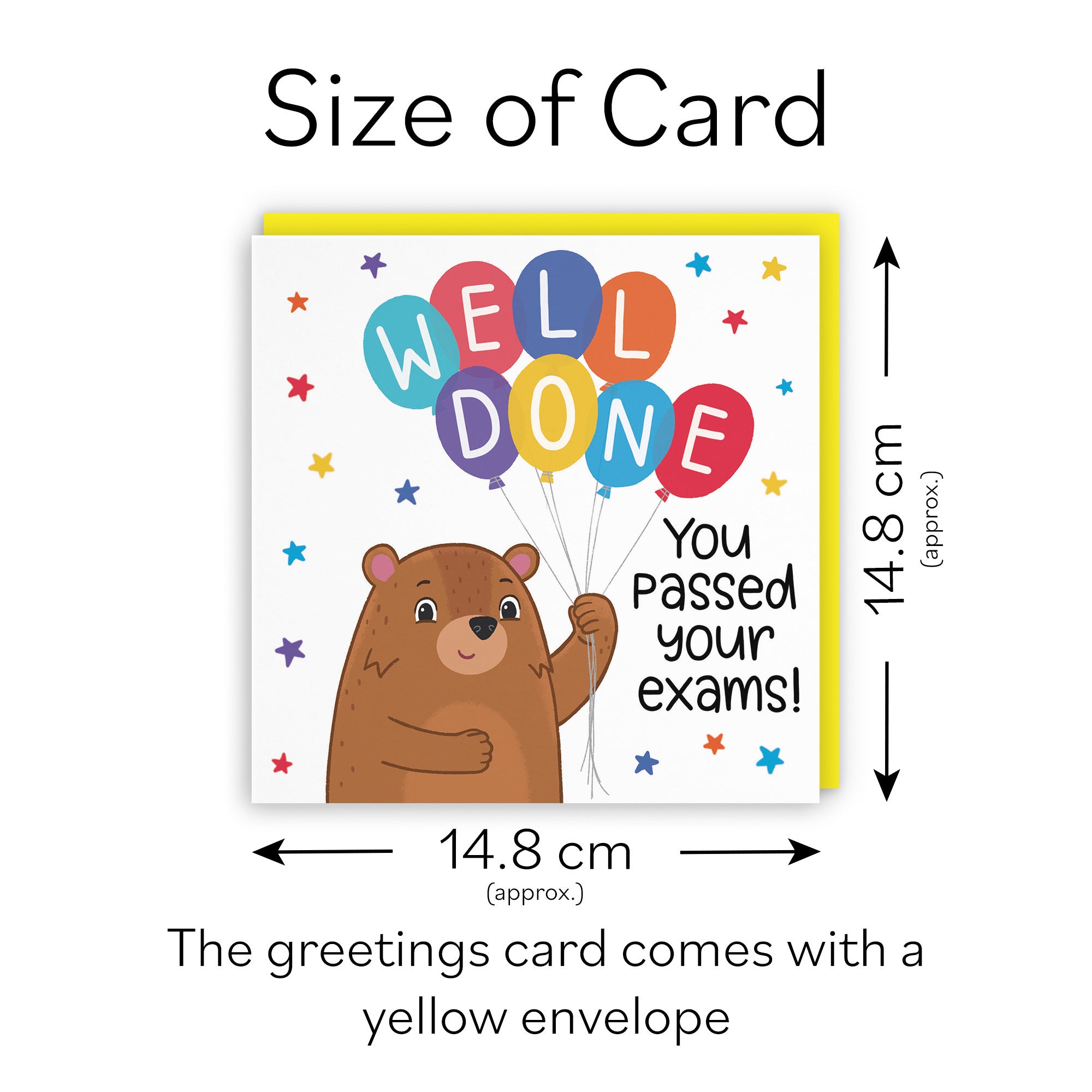 Passed Exams Congratulations Card Cute Bears - Default Title (LG01680)