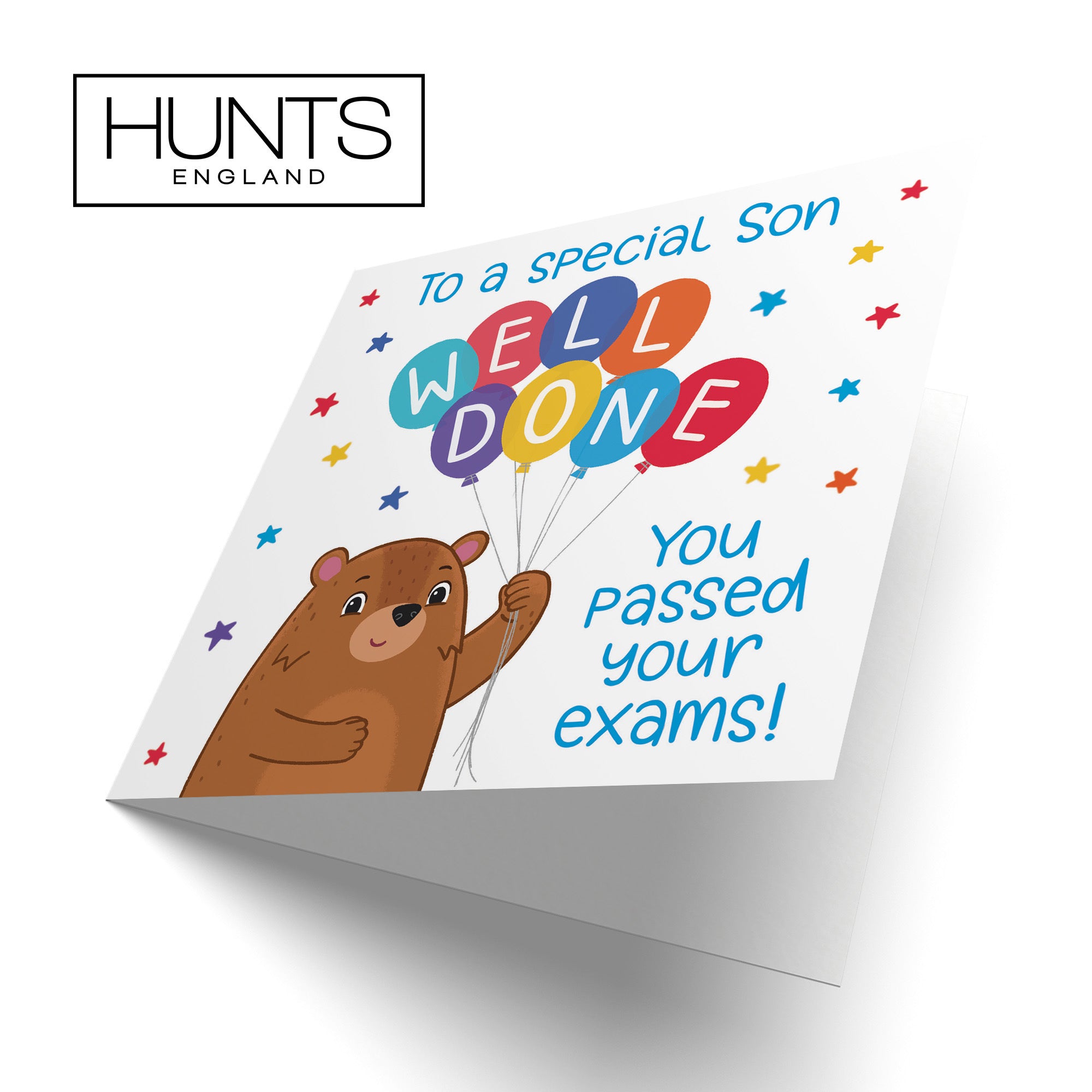 Son Passed Exams Congratulations Card Cute Bears - Default Title (LG01681)