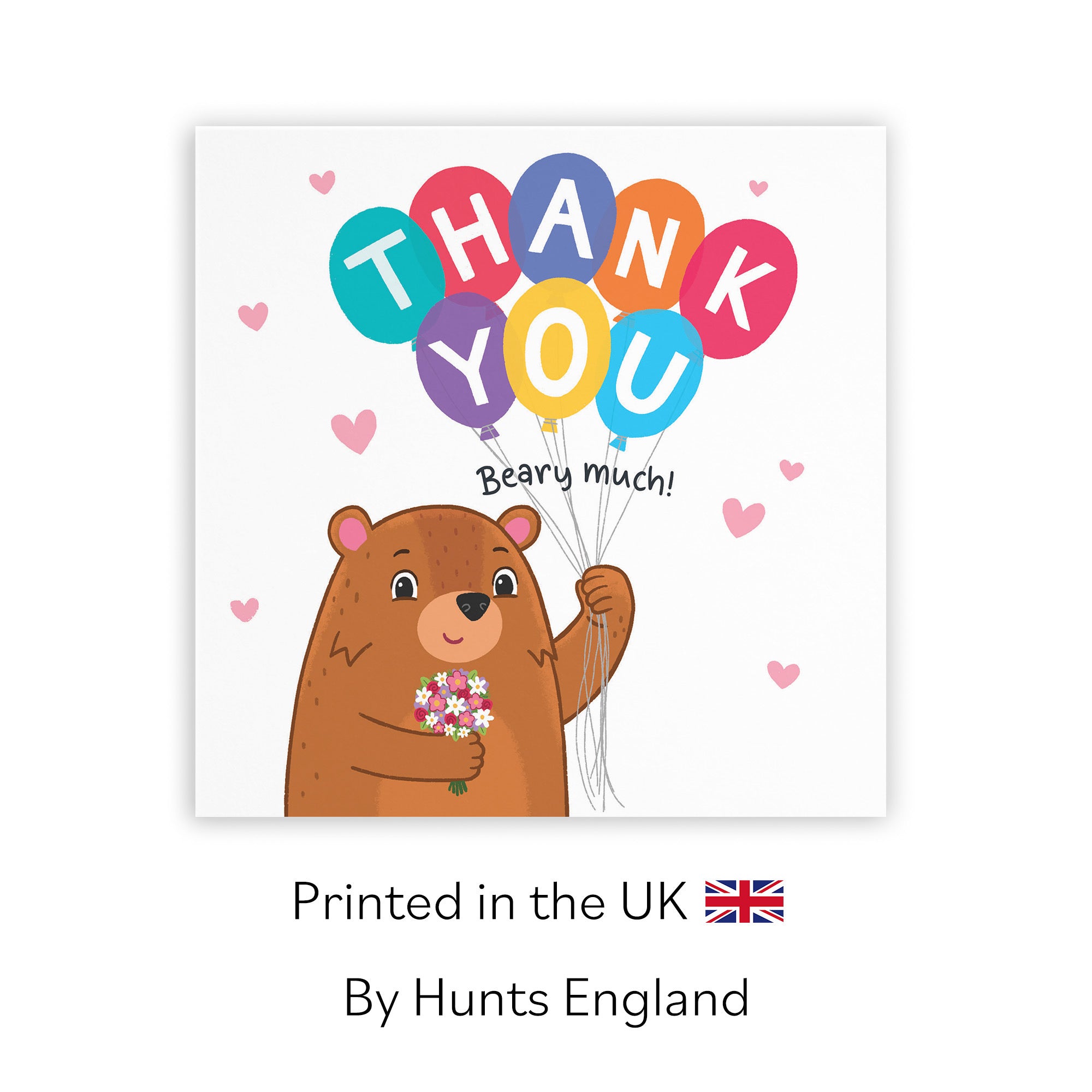 Cute Thank You Card Cute Bears - Default Title (LG01683)