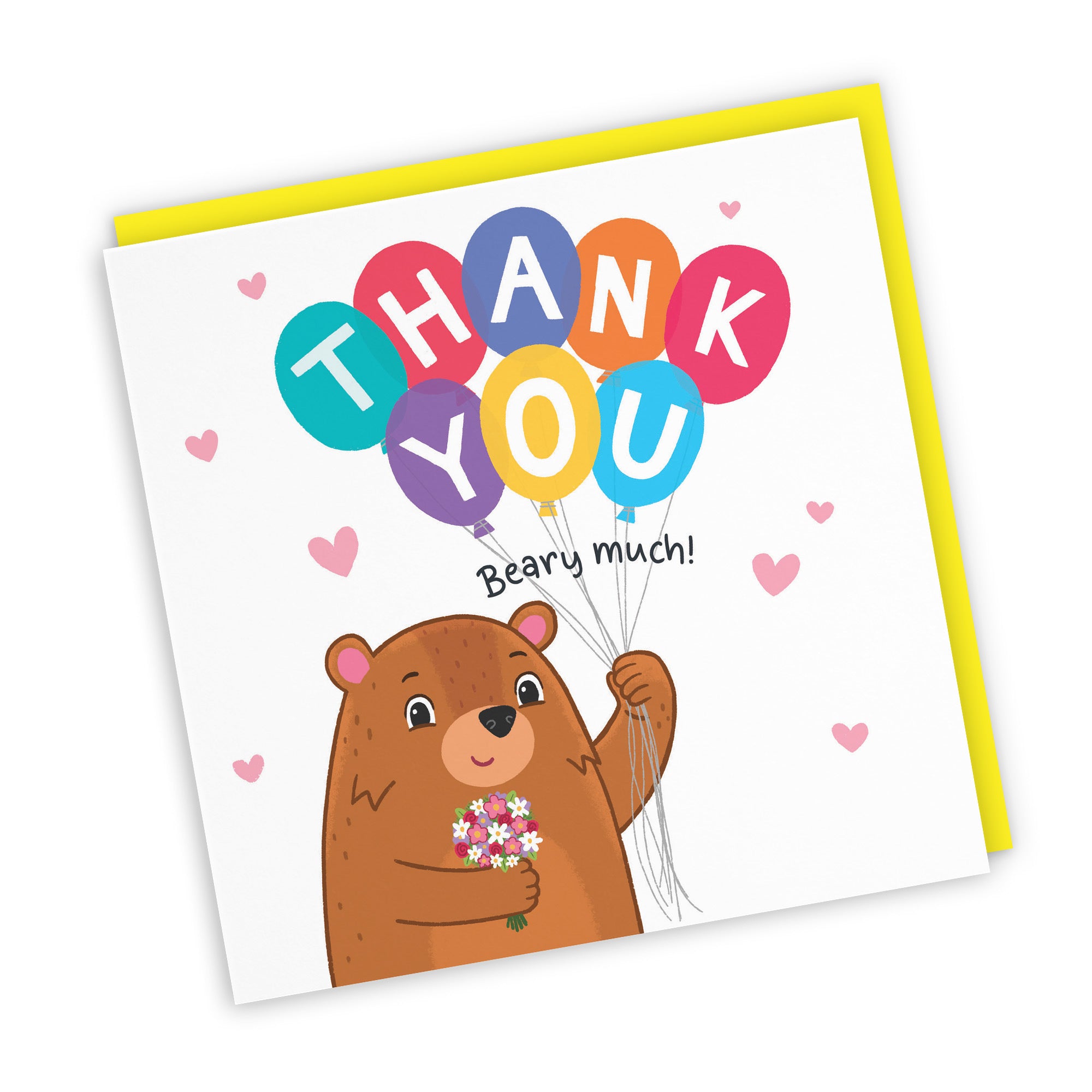 Cute Thank You Card Cute Bears - Default Title (LG01683)