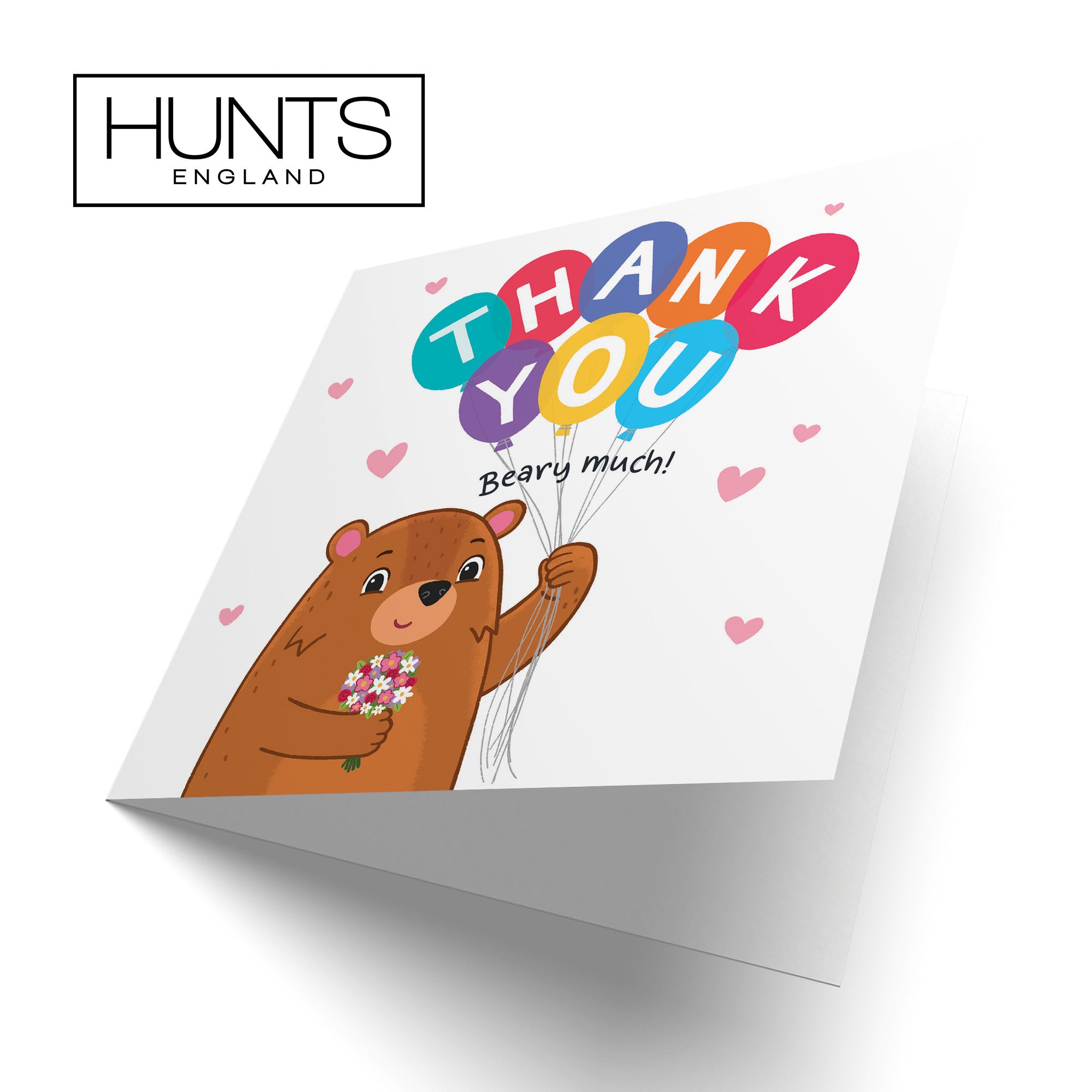 Cute Thank You Card Cute Bears - Default Title (LG01683)