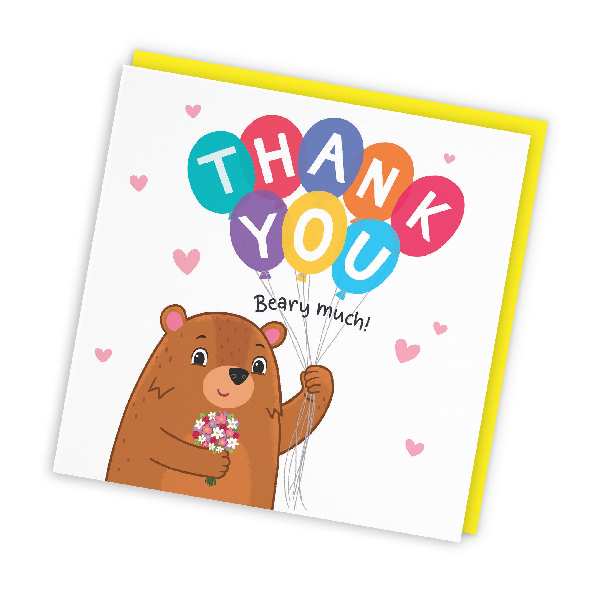 Cute Thank You Card Cute Bears - Default Title (LG01683)