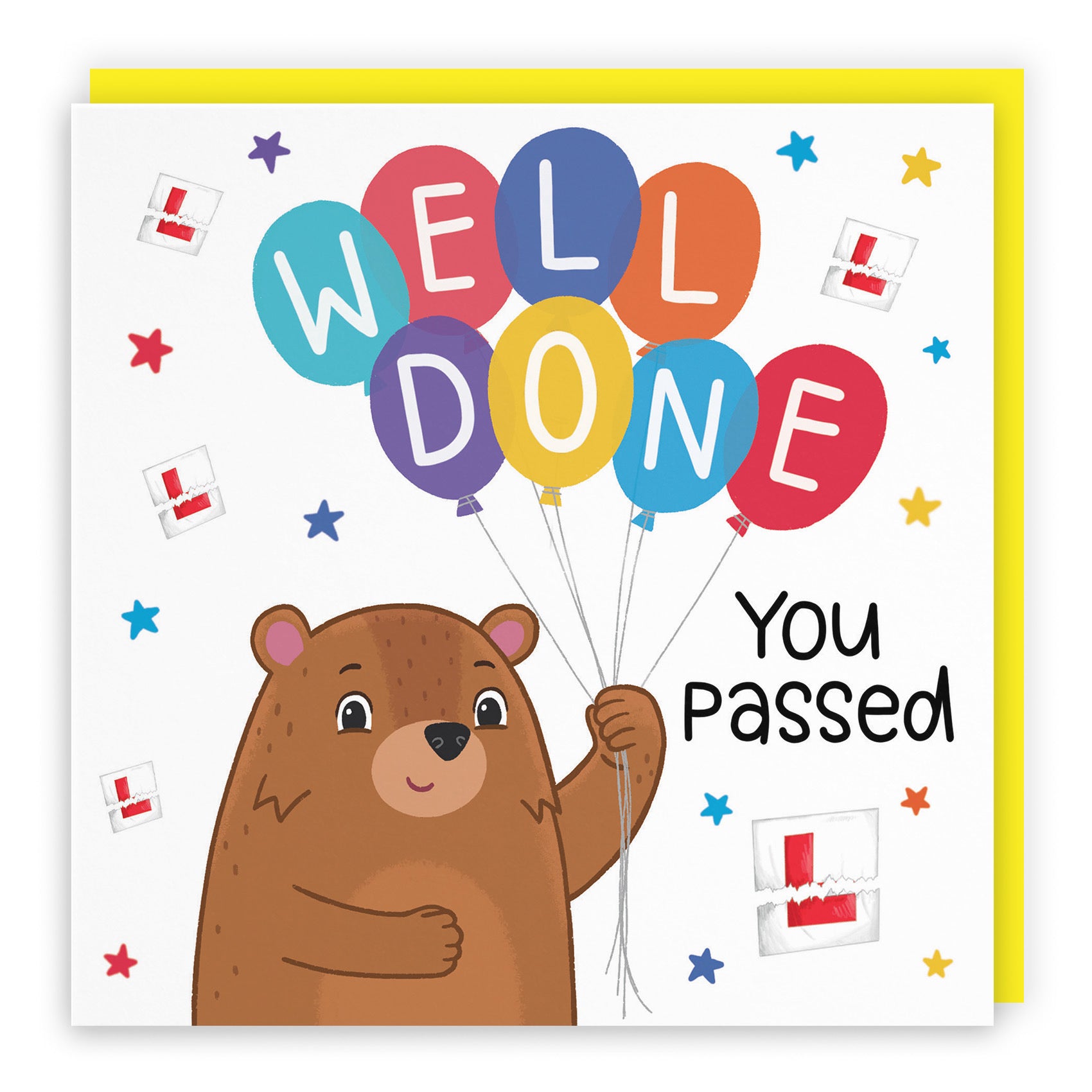 Passed Driving Test Congratulations Card Cute Bears - Default Title (LG01687)