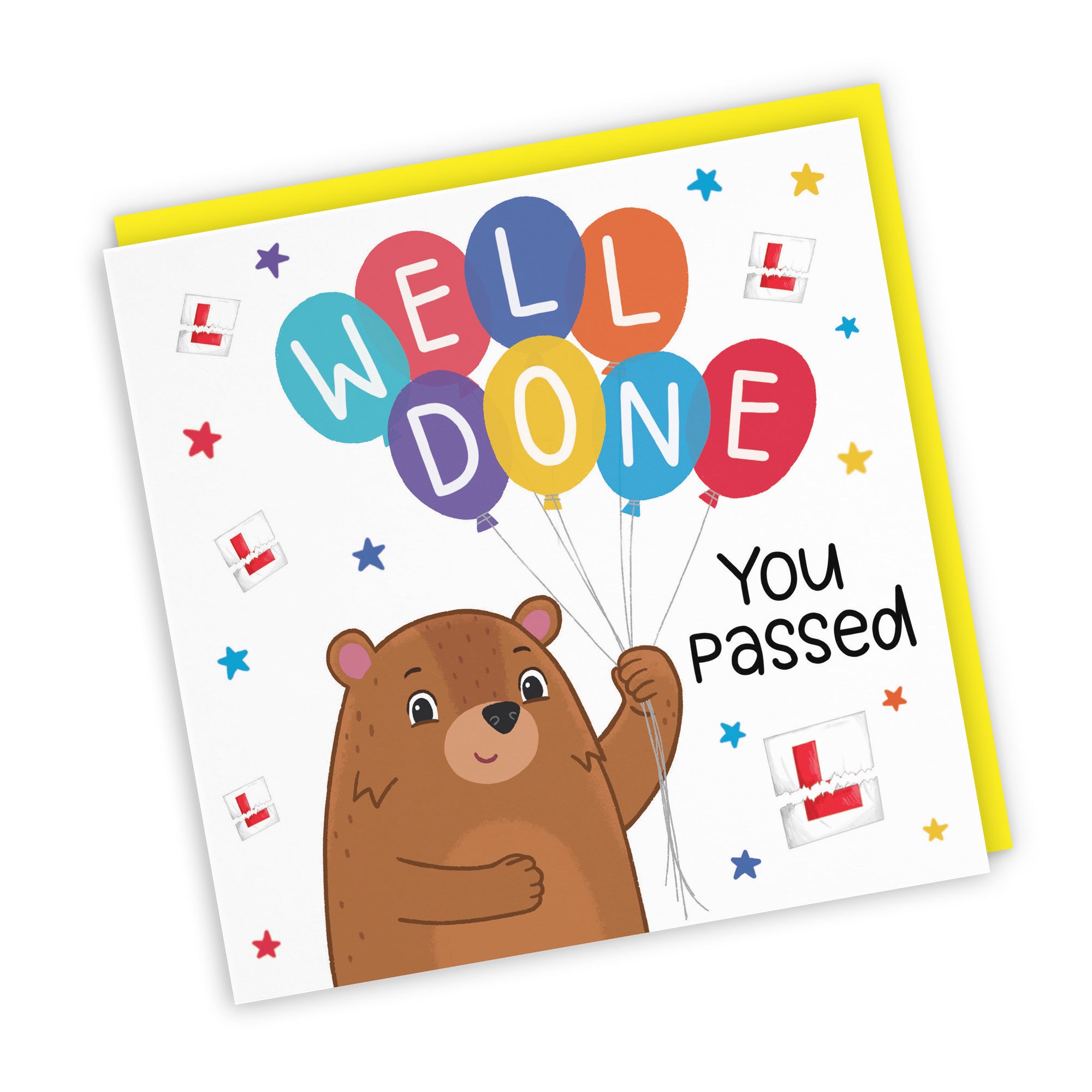 Passed Driving Test Congratulations Card Cute Bears - Default Title (LG01687)