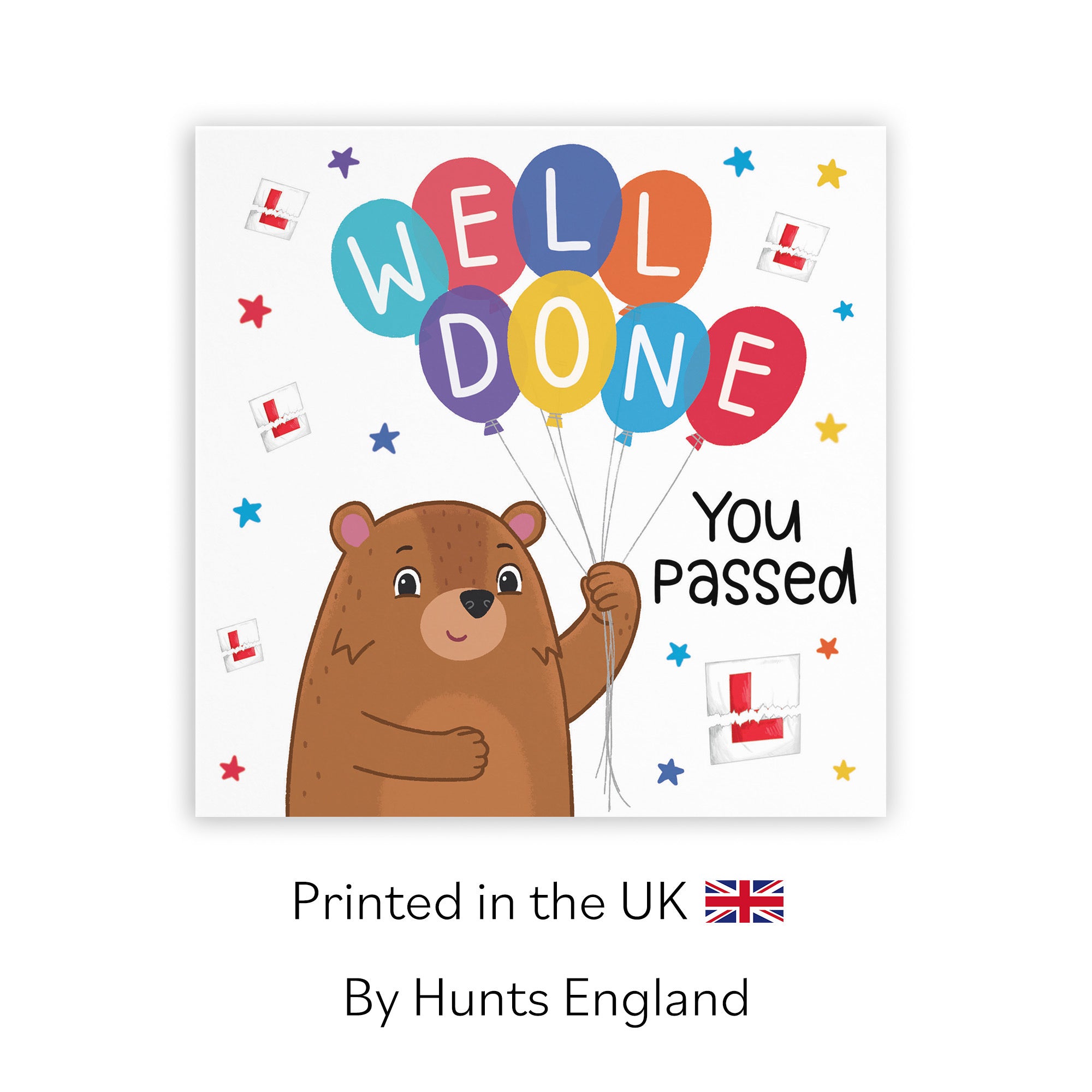 Passed Driving Test Congratulations Card Cute Bears - Default Title (LG01687)