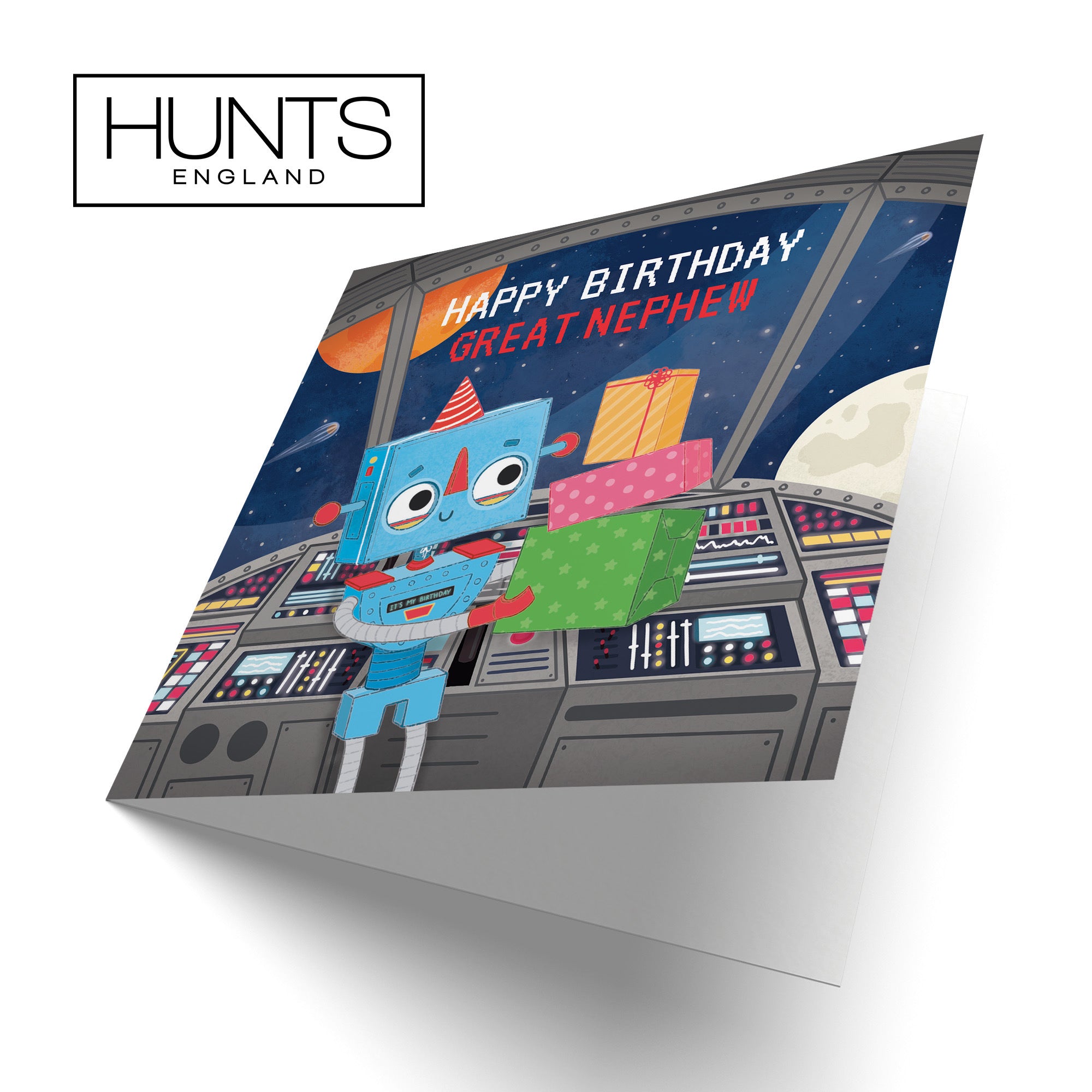 Great Nephew Space Robot Birthday Card Imagination - Default Title (LG01706)