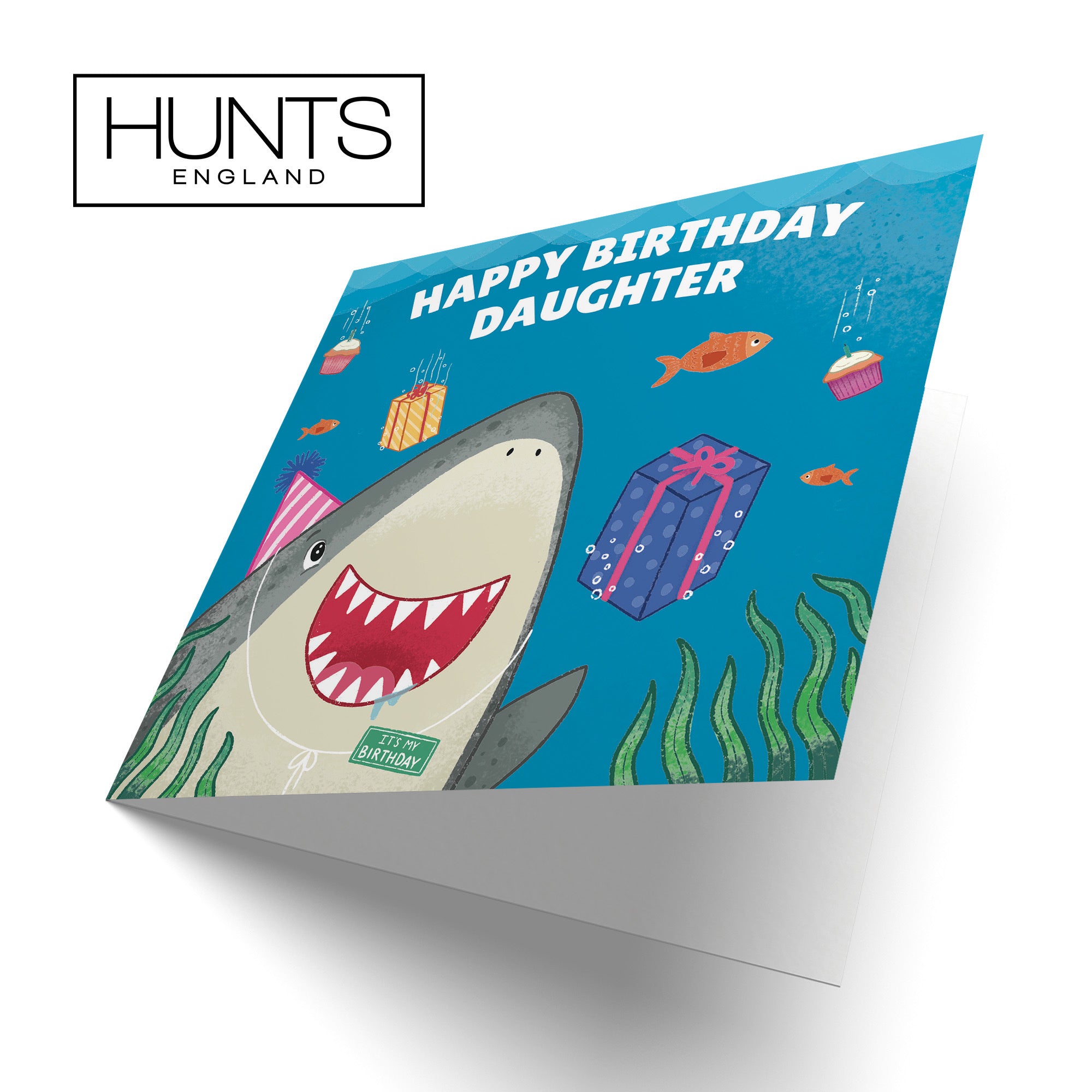 Daughter Cute Shark Birthday Card Ocean - Default Title (LG01774)