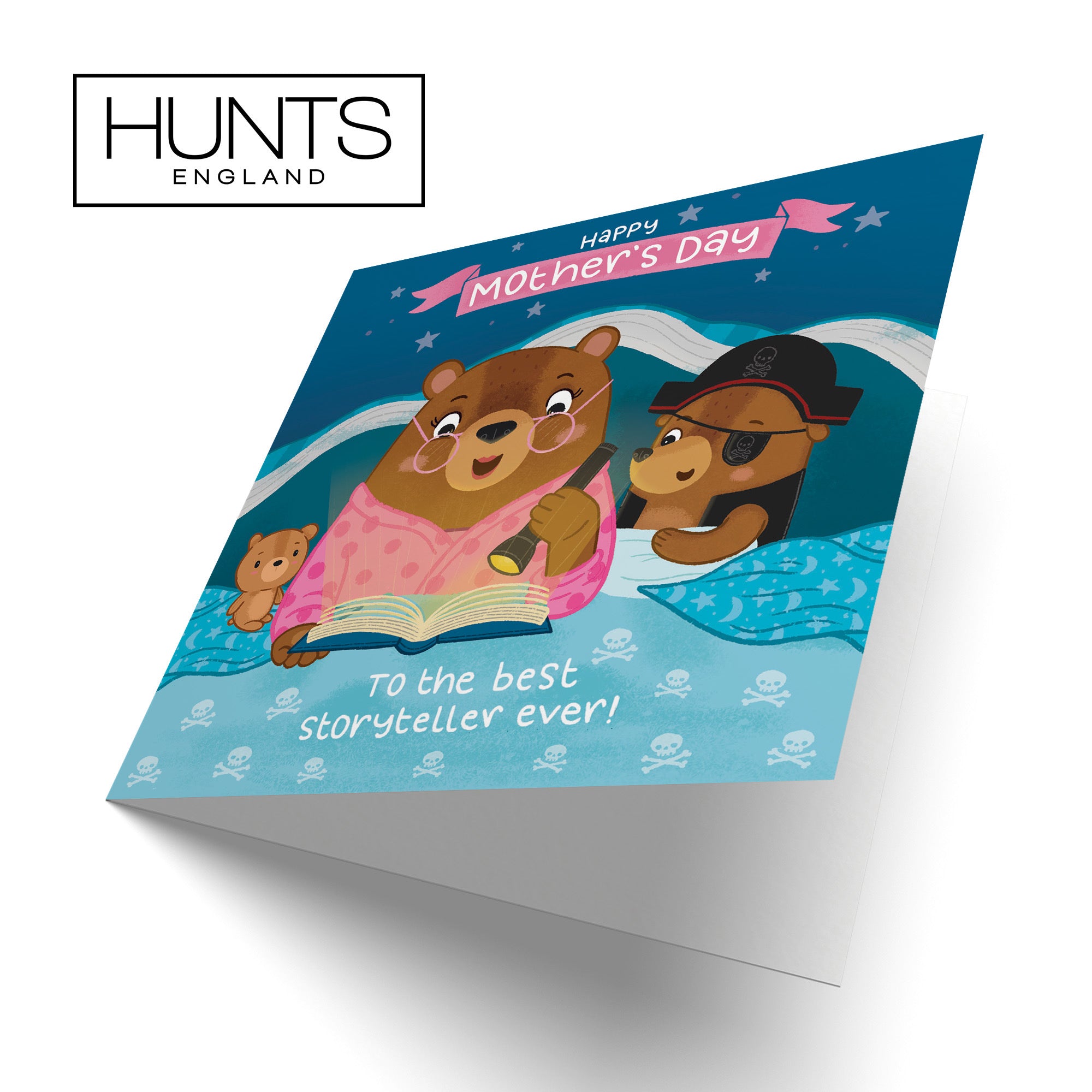 Bedtime Story Cute Mother's Day Card Bedtime Story Boy Bear Cute Bears - Default Title (LG01821)