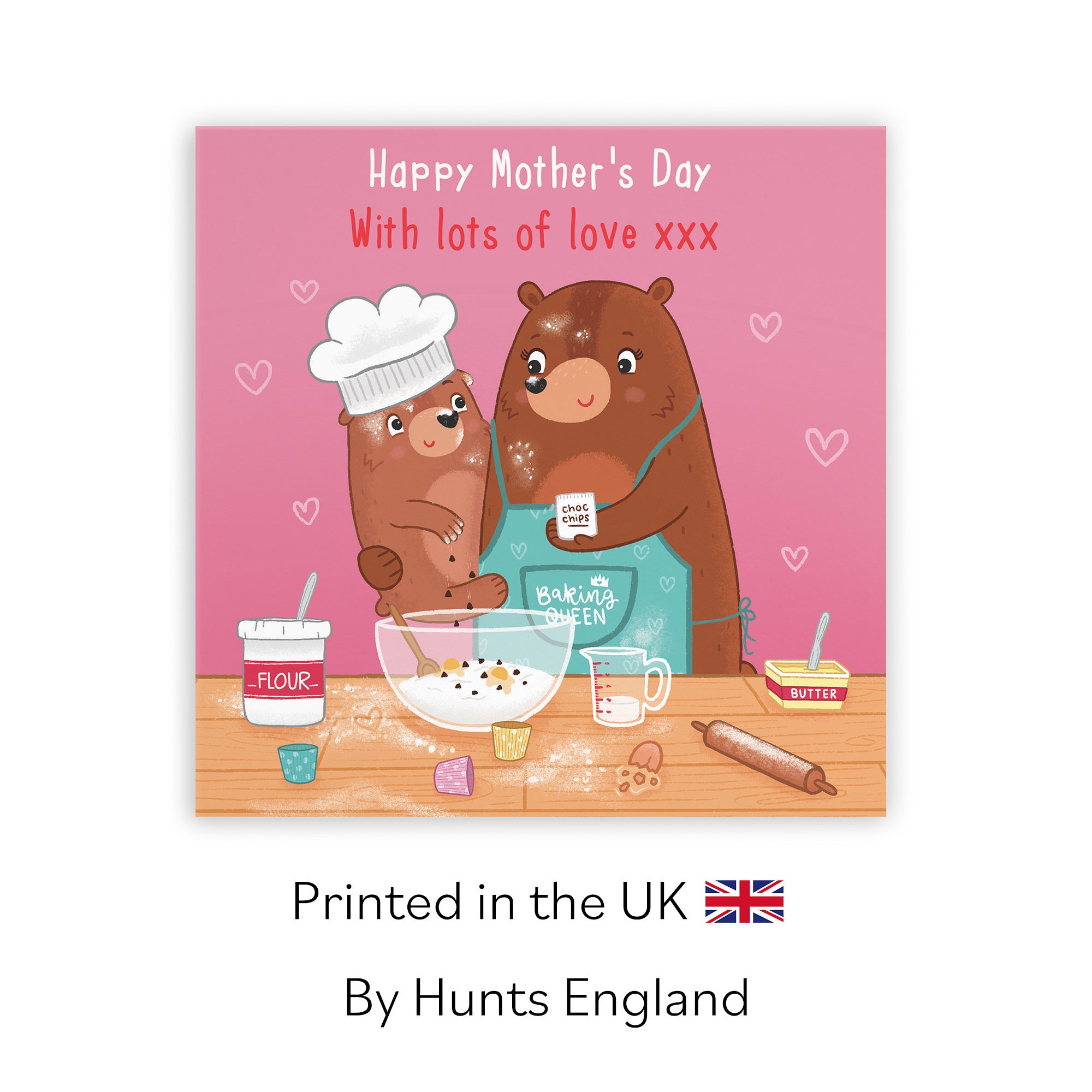 Baking Bears Mother's Day Card Cute Bears - Default Title (LG01831)