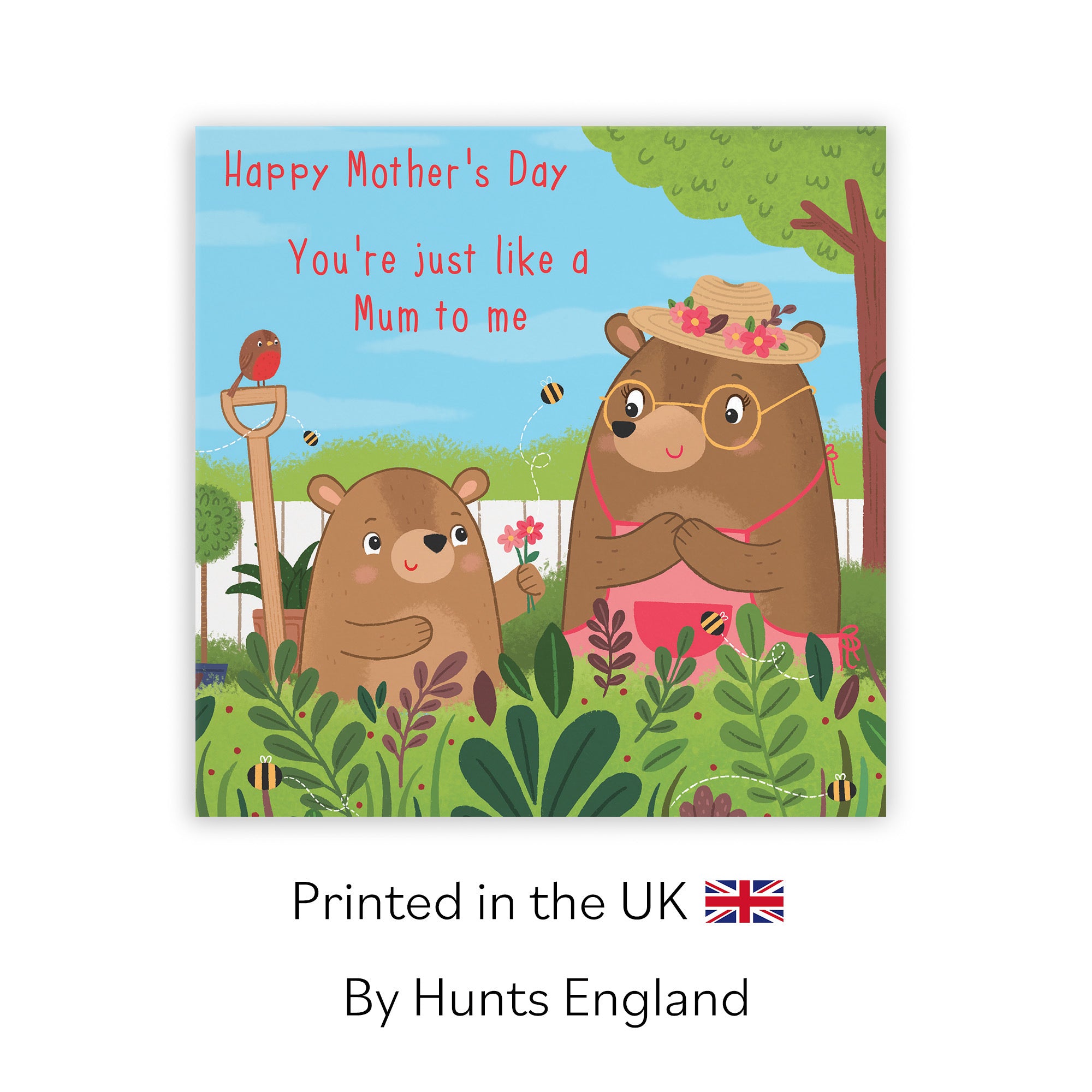 You‚Äôre Just Like A Mum Mother's Day Card Cute Gardening Bears - Default Title (LG01867)