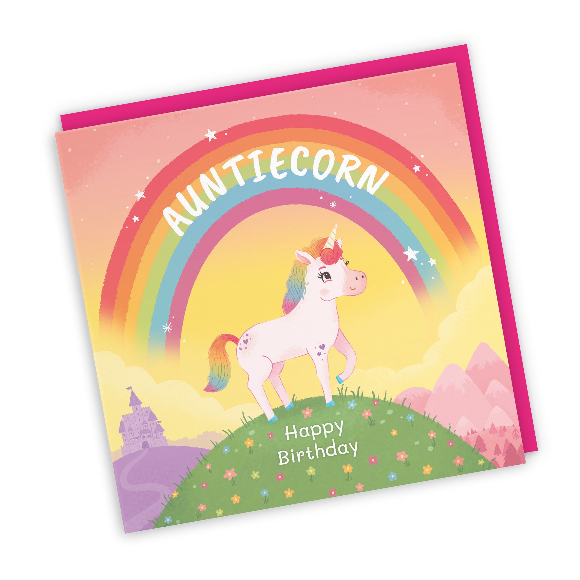 Auntie Unicorn Birthday Card Imagination - Default Title (LG01992)