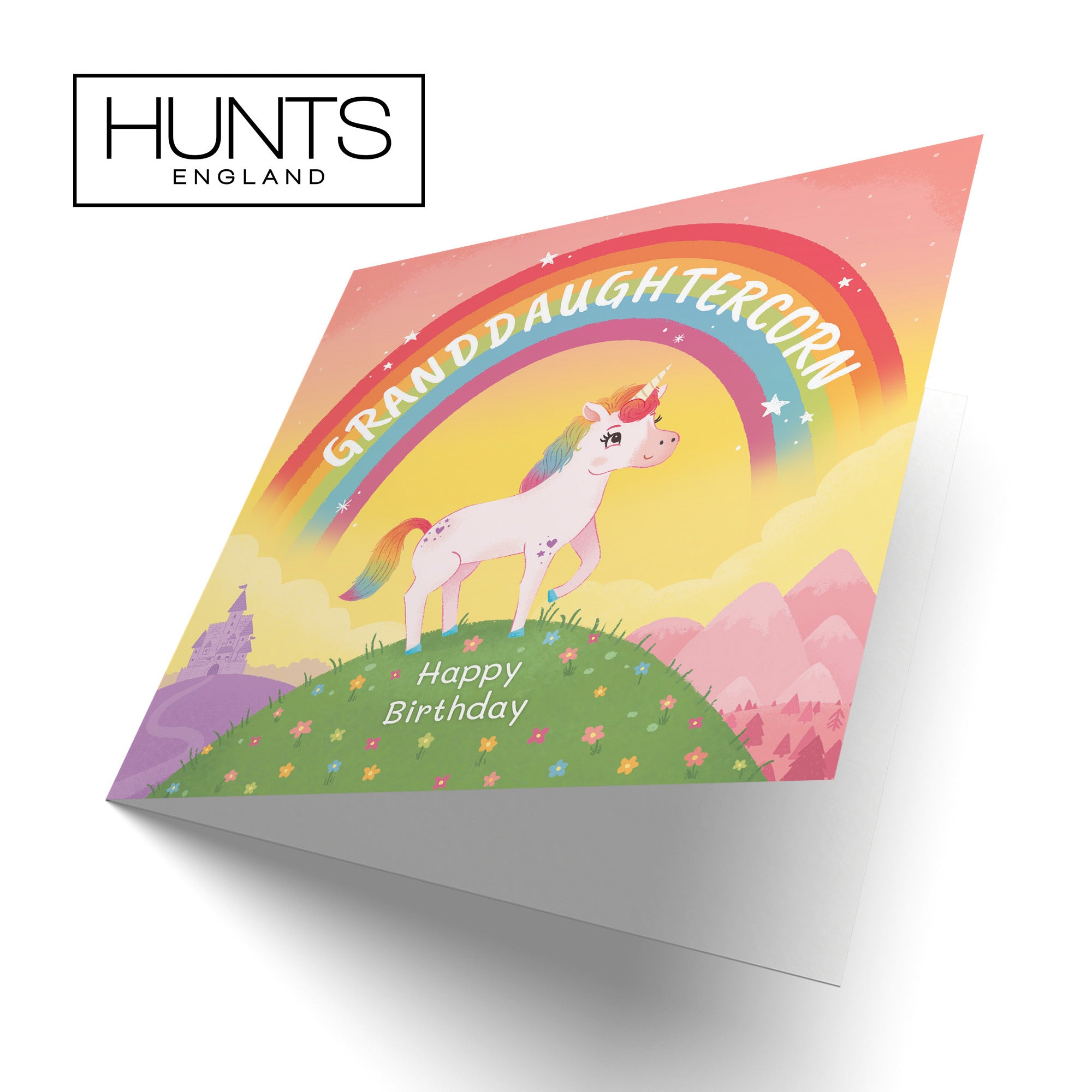 Granddaughter Unicorn Kids Birthday Card Imagination - Default Title (LG01998)