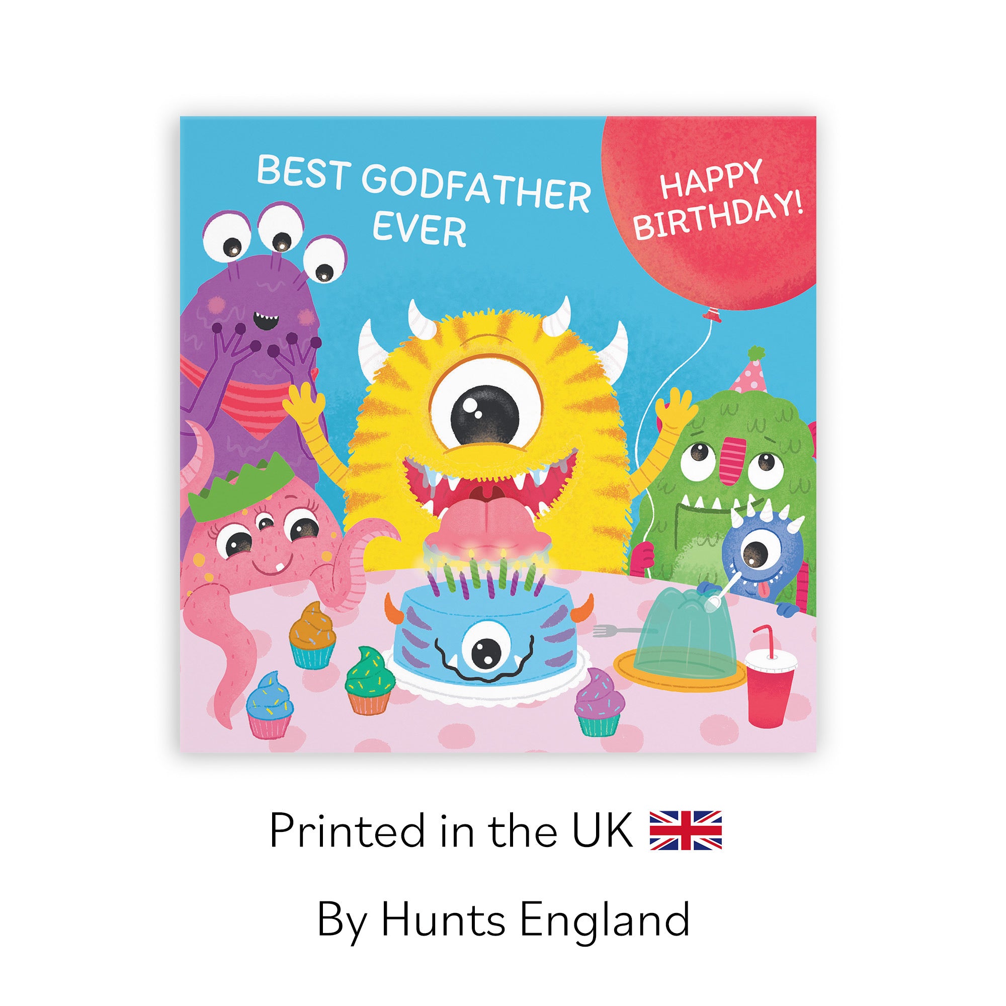 Godfather Monsters Party Birthday Card Imagination - Default Title (LG02097)