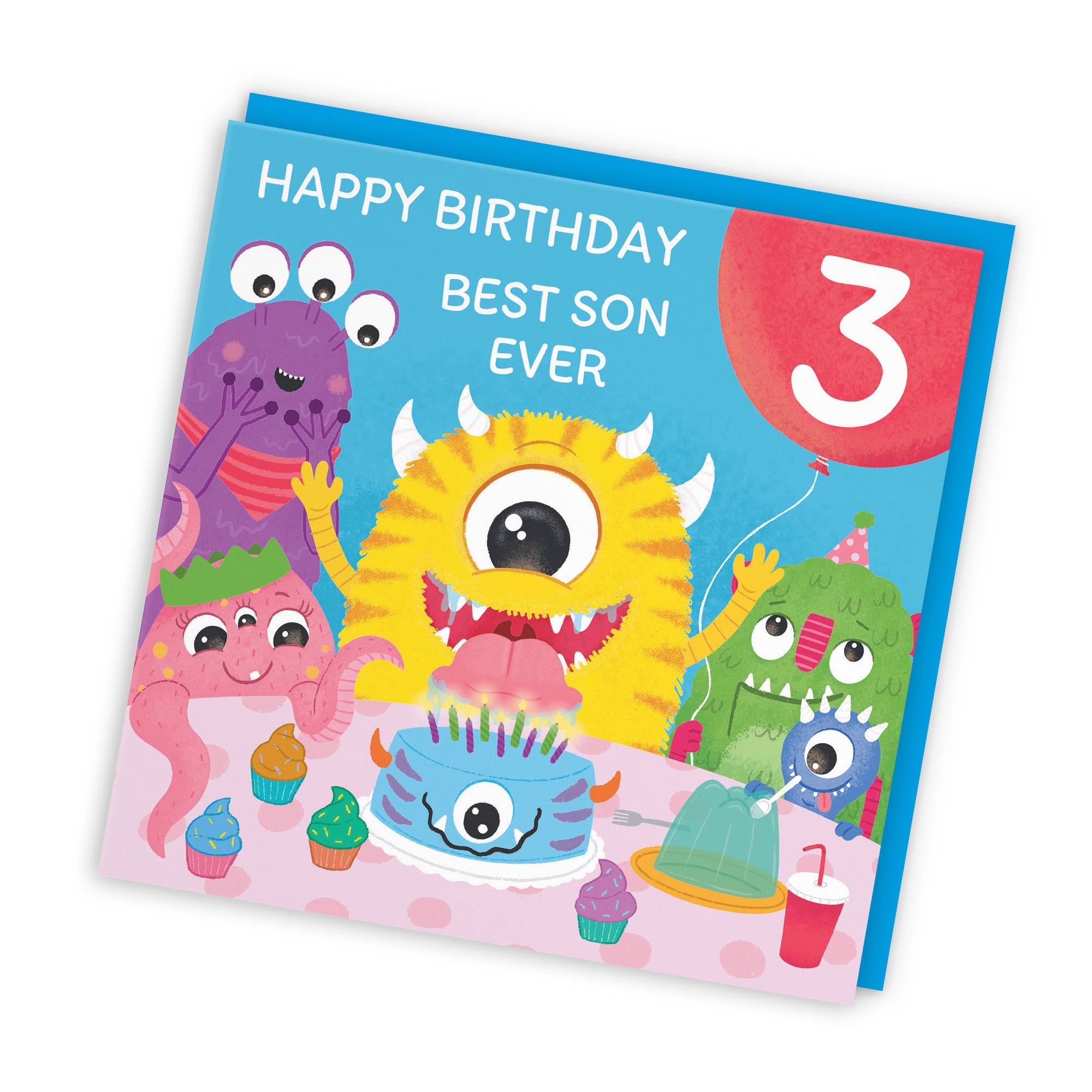 3rd Son Monsters Party Kids Birthday Card Imagination - Default Title (LG02106)