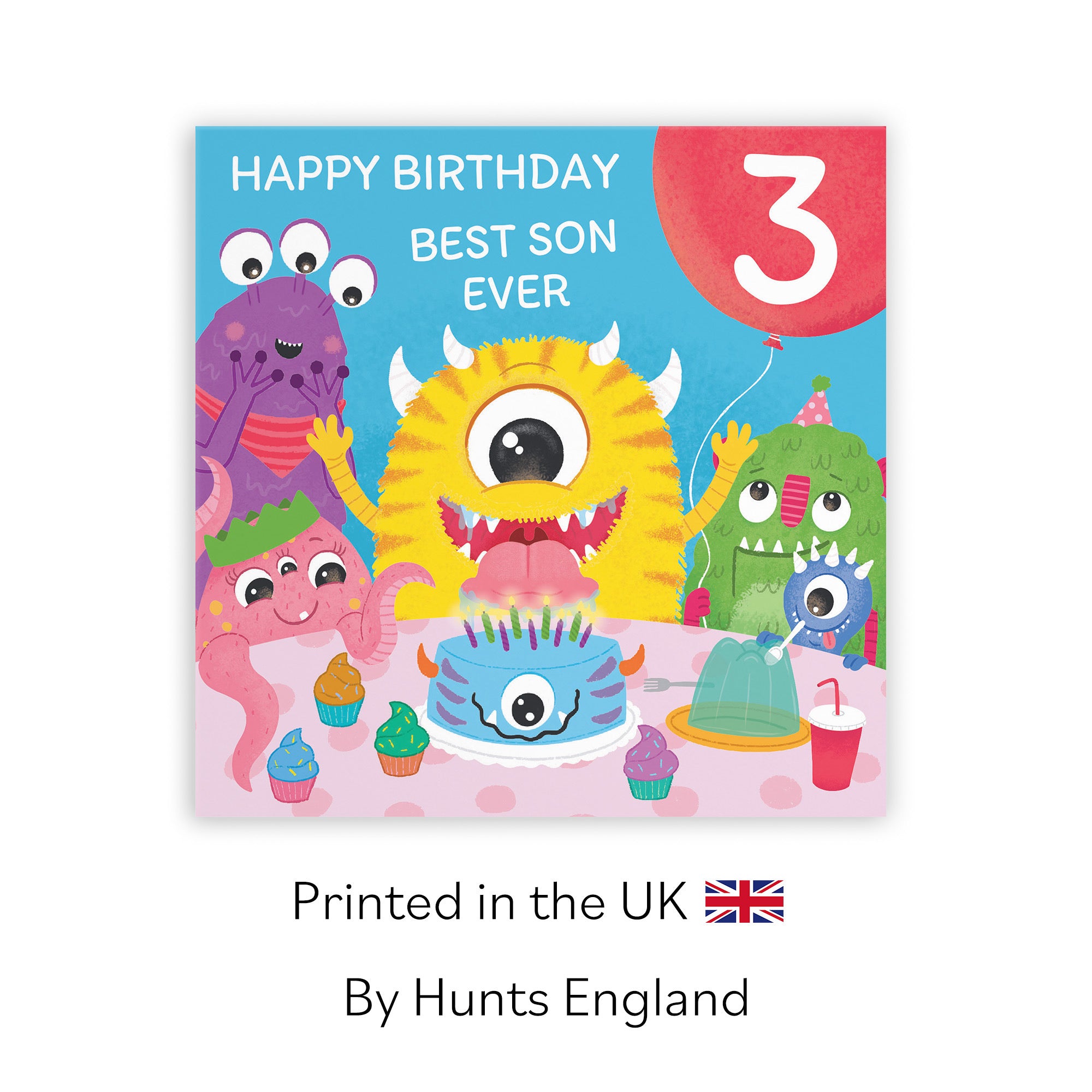 3rd Son Monsters Party Kids Birthday Card Imagination - Default Title (LG02106)