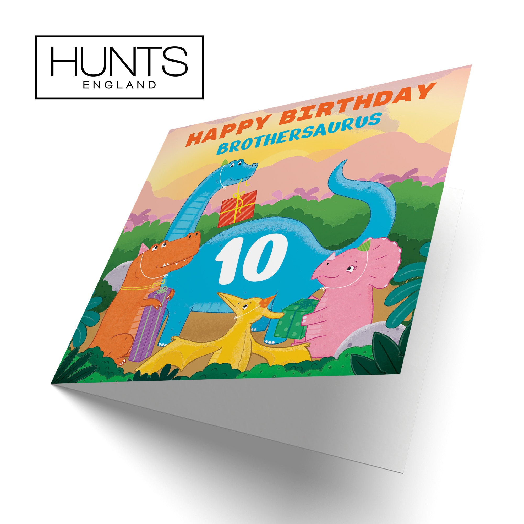 10th Brother Birthday Dinosaur Party Card Imagination - Default Title (LG02113)
