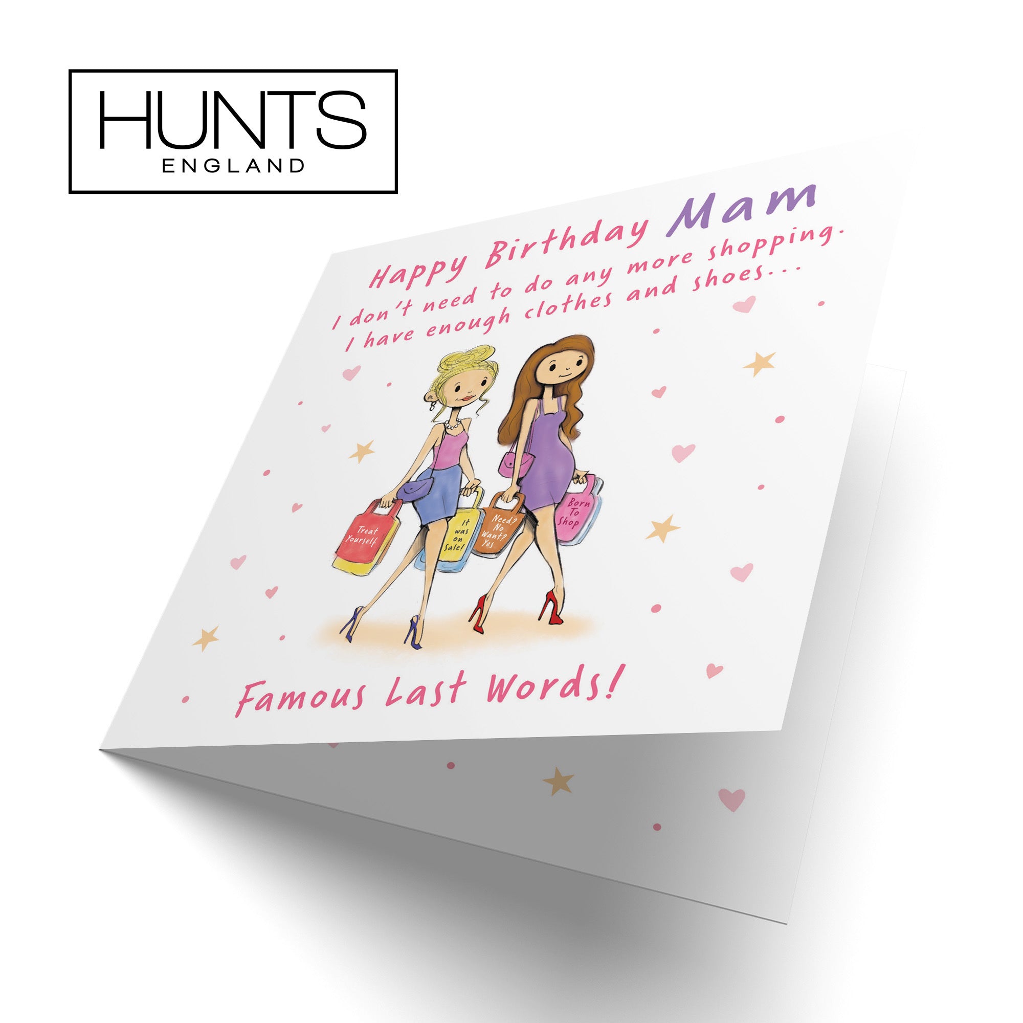 Mam Birthday Card Shopping Silly Squiggles - Default Title (RH00021)