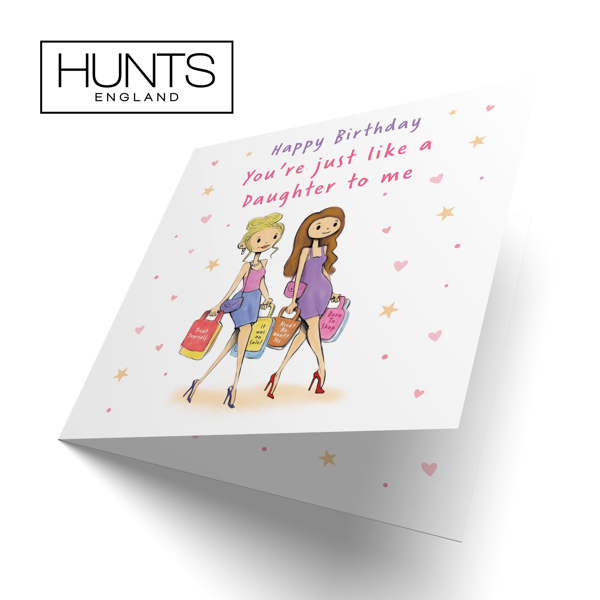 Like A Daughter To Me Birthday Card Shopping Silly Squiggles - Default Title (RH00032)