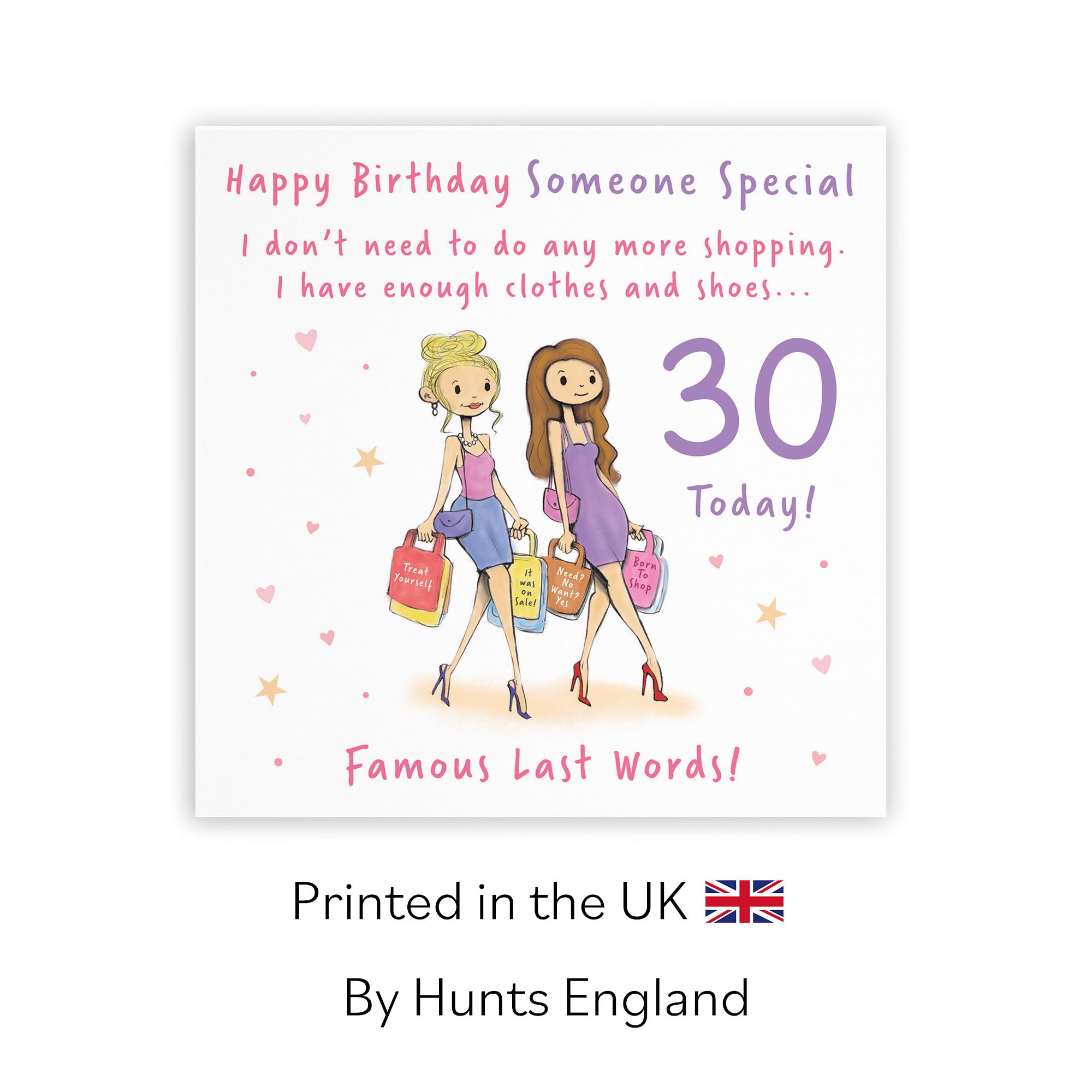Female 30th Someone Special Birthday Card Shopping Silly Squiggles - Default Title (RH00143)